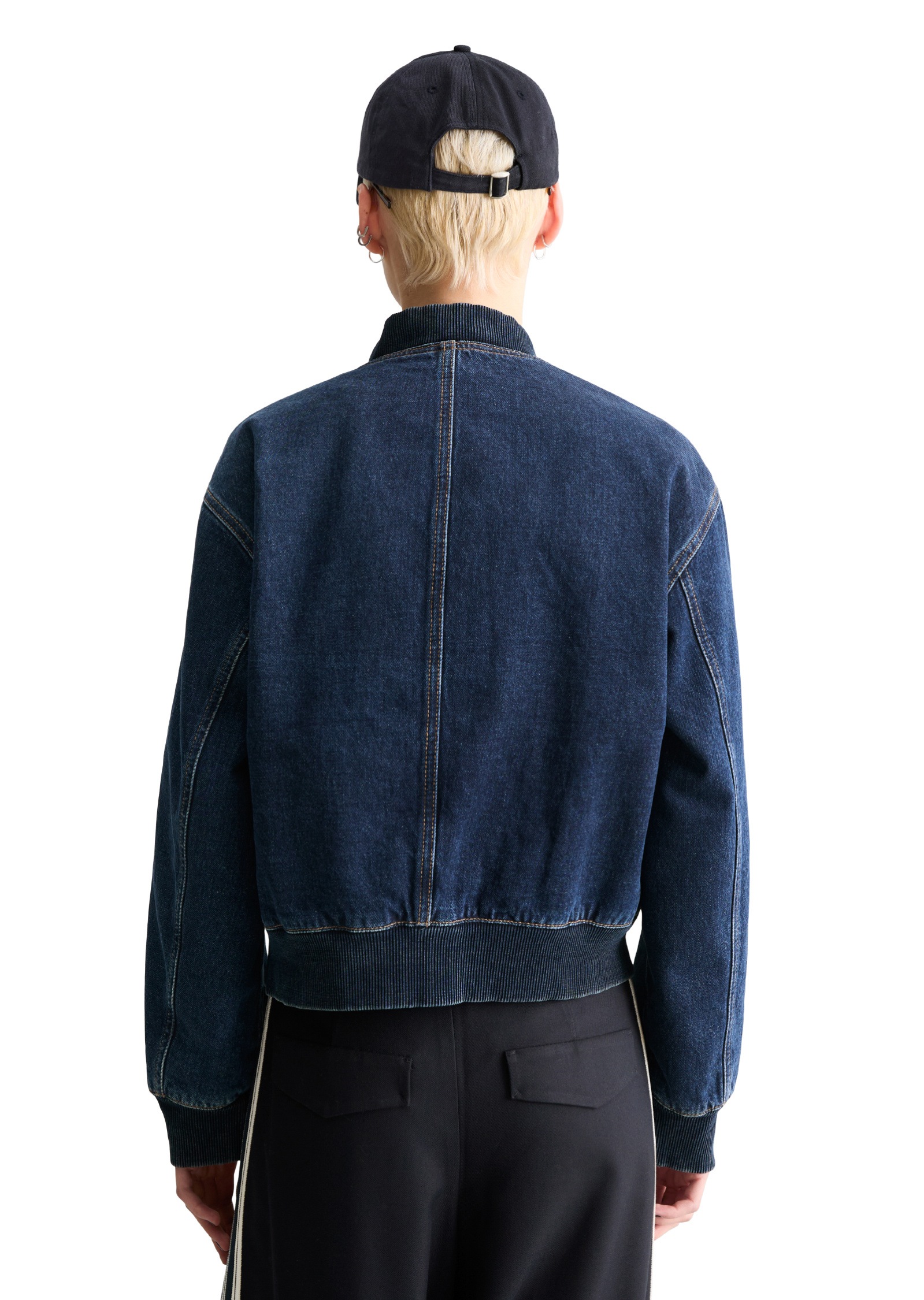 Marc O'Polo DENIM Jeansjacke »aus Rigid Denim« ohne Kapuze