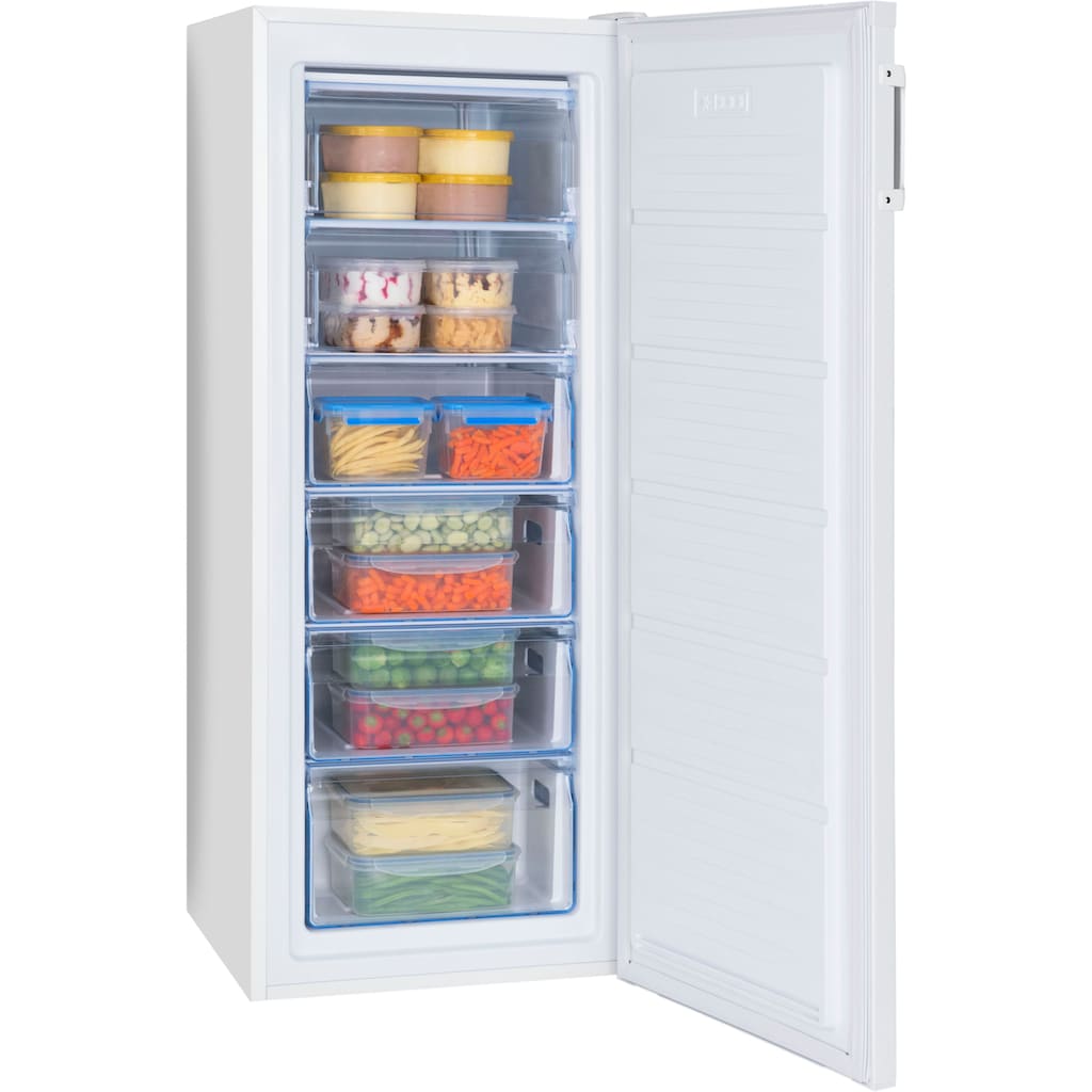 Amica Gefrierschrank »GS 324 100 W«, 141 cm hoch, 55 cm breit