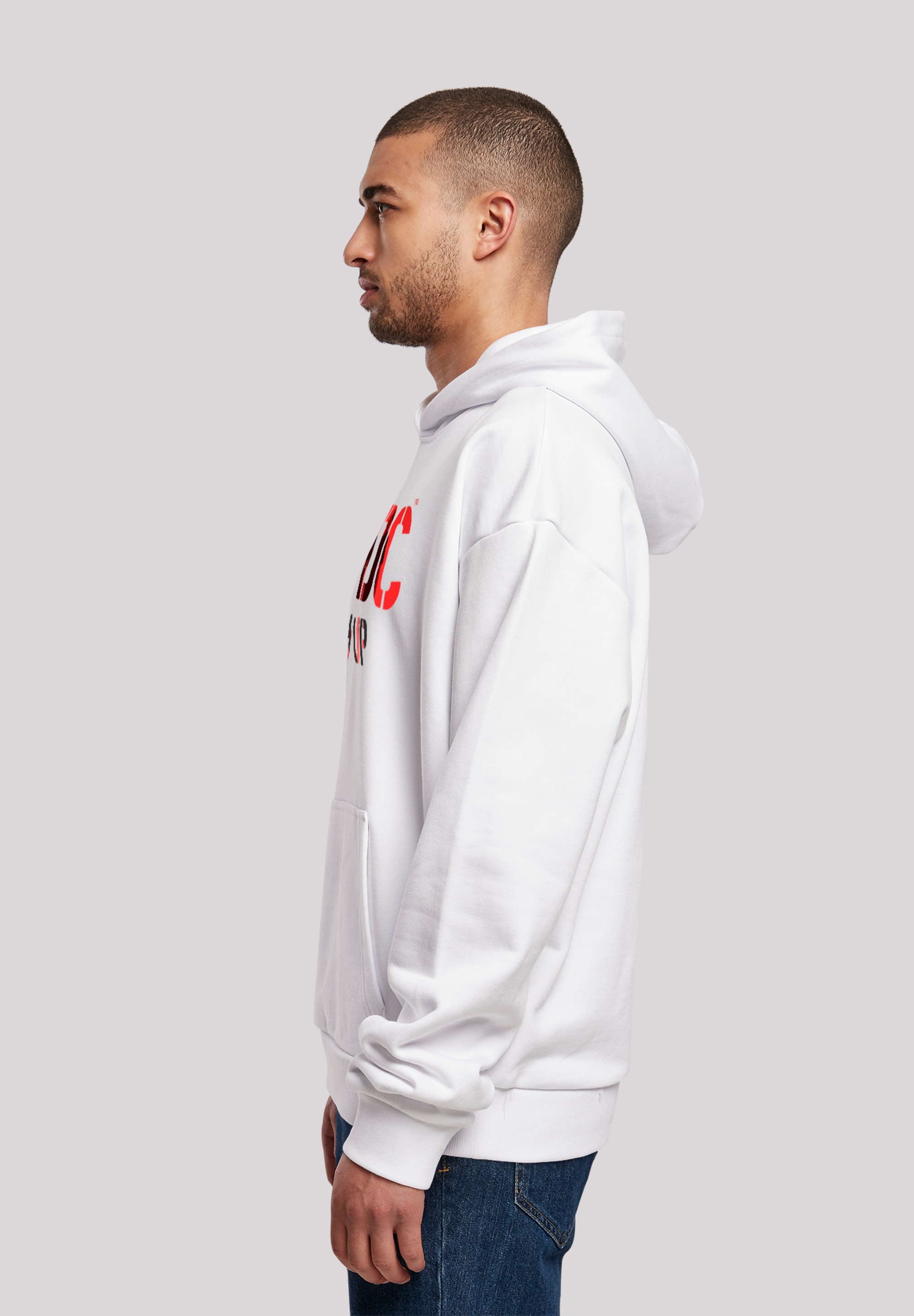 F4NT4STIC Kapuzenpullover »ACDC PWRUP Photo Logo«, Print