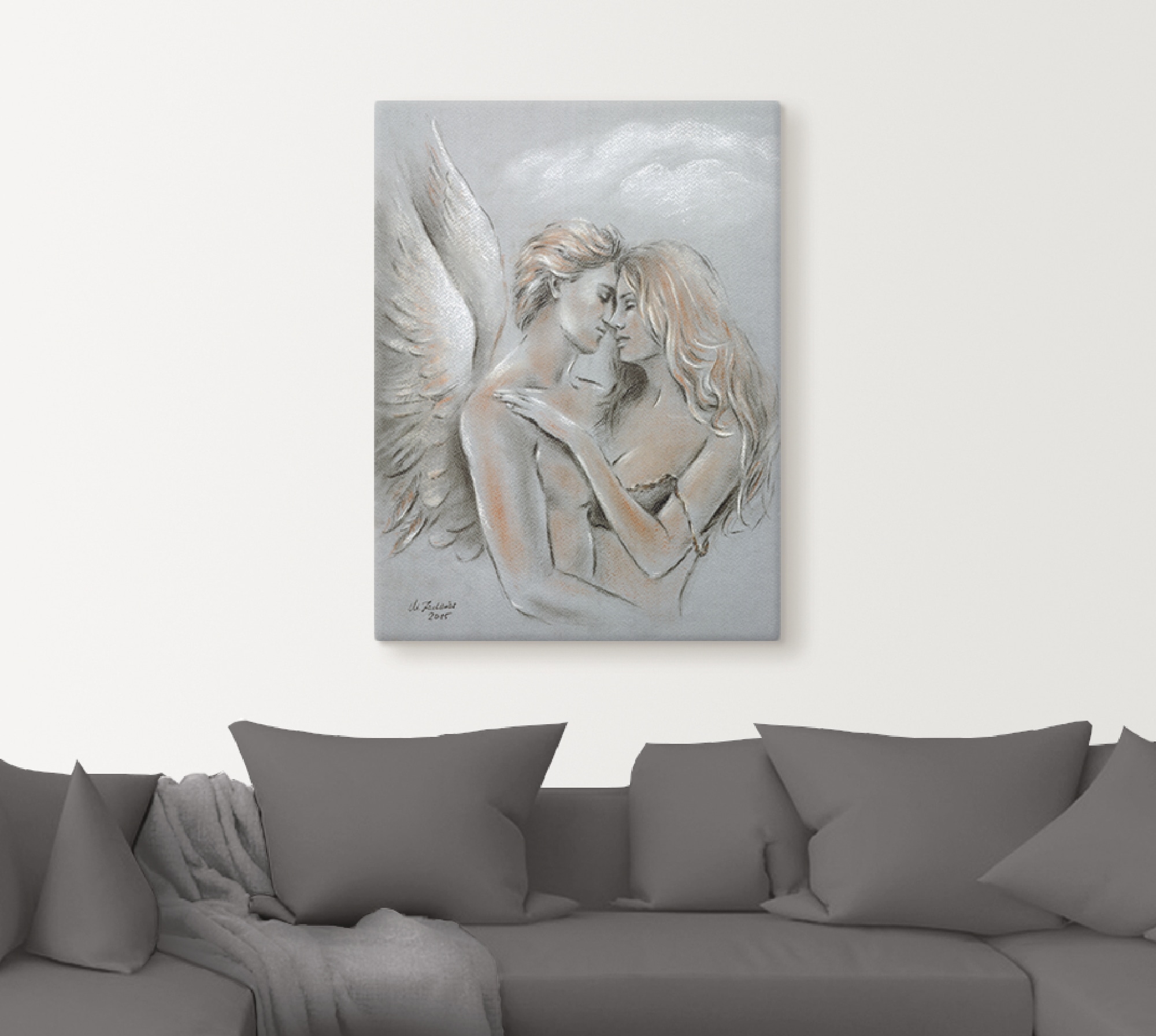 Artland Wandbild »Engel auf Erden«, klassische Fantasie, (1 St.), als Leinwandbild, Poster in verschied. Größen