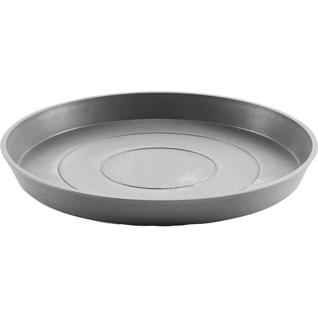 ECOPOTS Blumentopfuntersetzer »ROUND SAUCER Grey«, BxTxH: 50,5x50,5x3,5 cm  günstig | BAUR