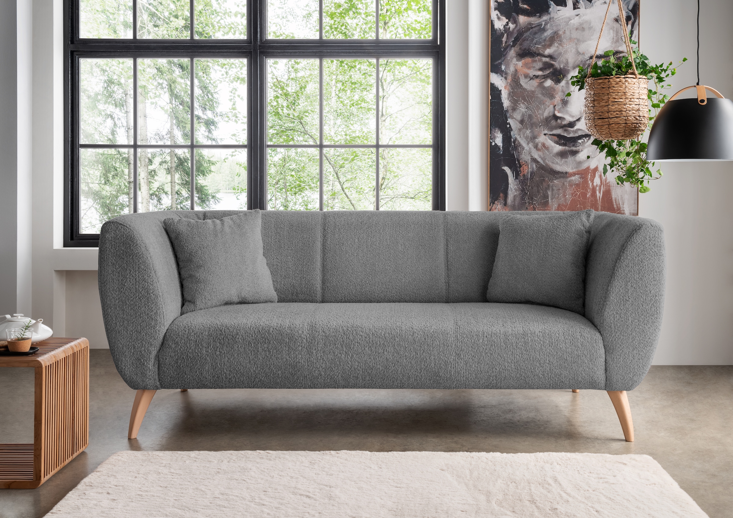 INOSIGN Polstergarnitur »Colori«, (Set, 2 tlg., 3-Sitzer und 2-Sitzer), auch als Loveseat erhältlich