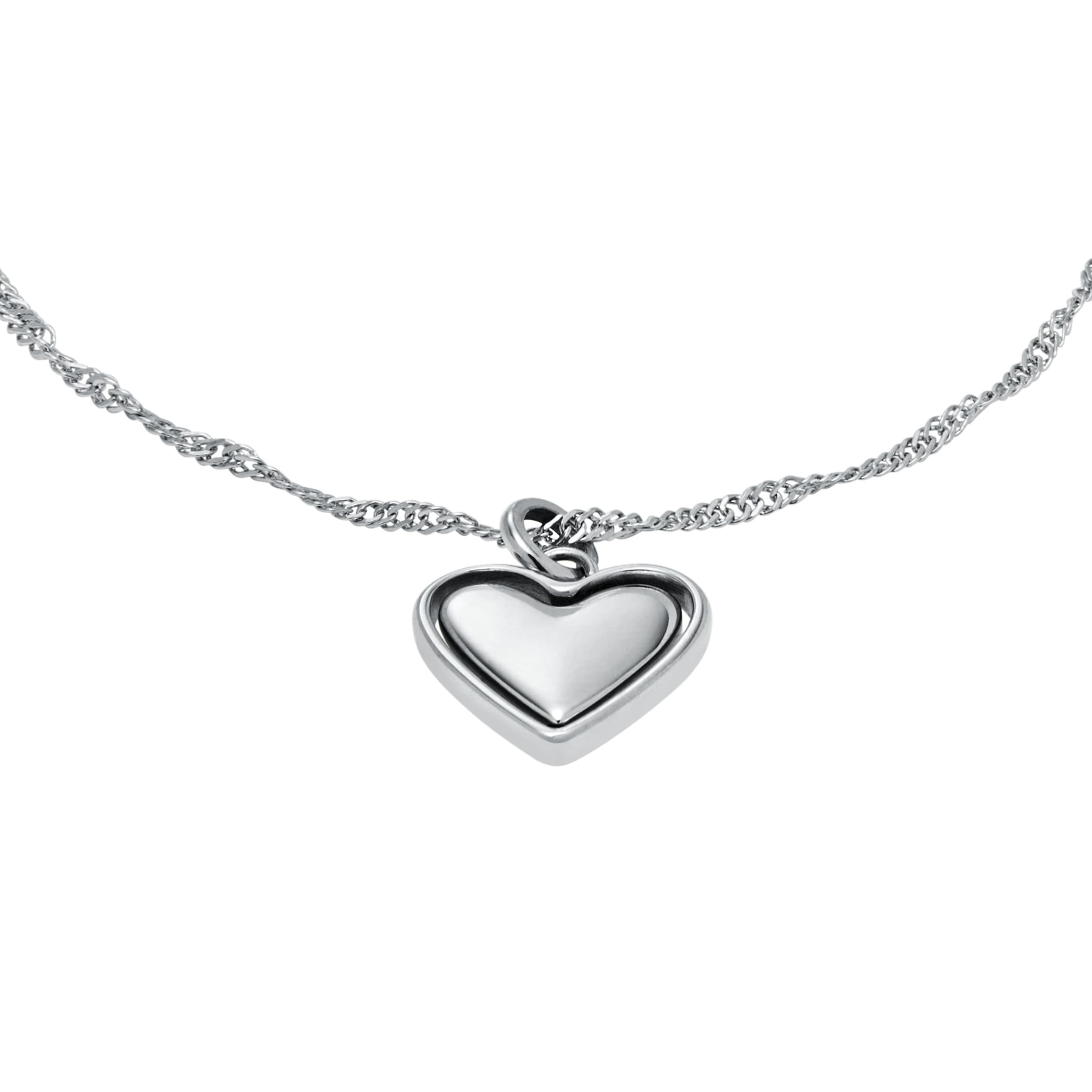 Fossil Armband »Schmuck Geschenk Edelstahl JEWELRY Herz, JF04837040«