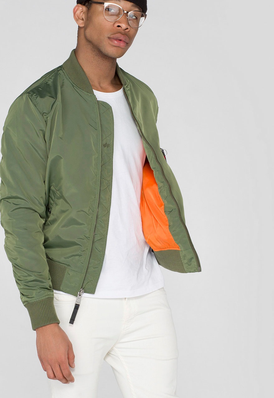 Alpha Industries MA-1 TT Bomber Jacket Green XS 6
