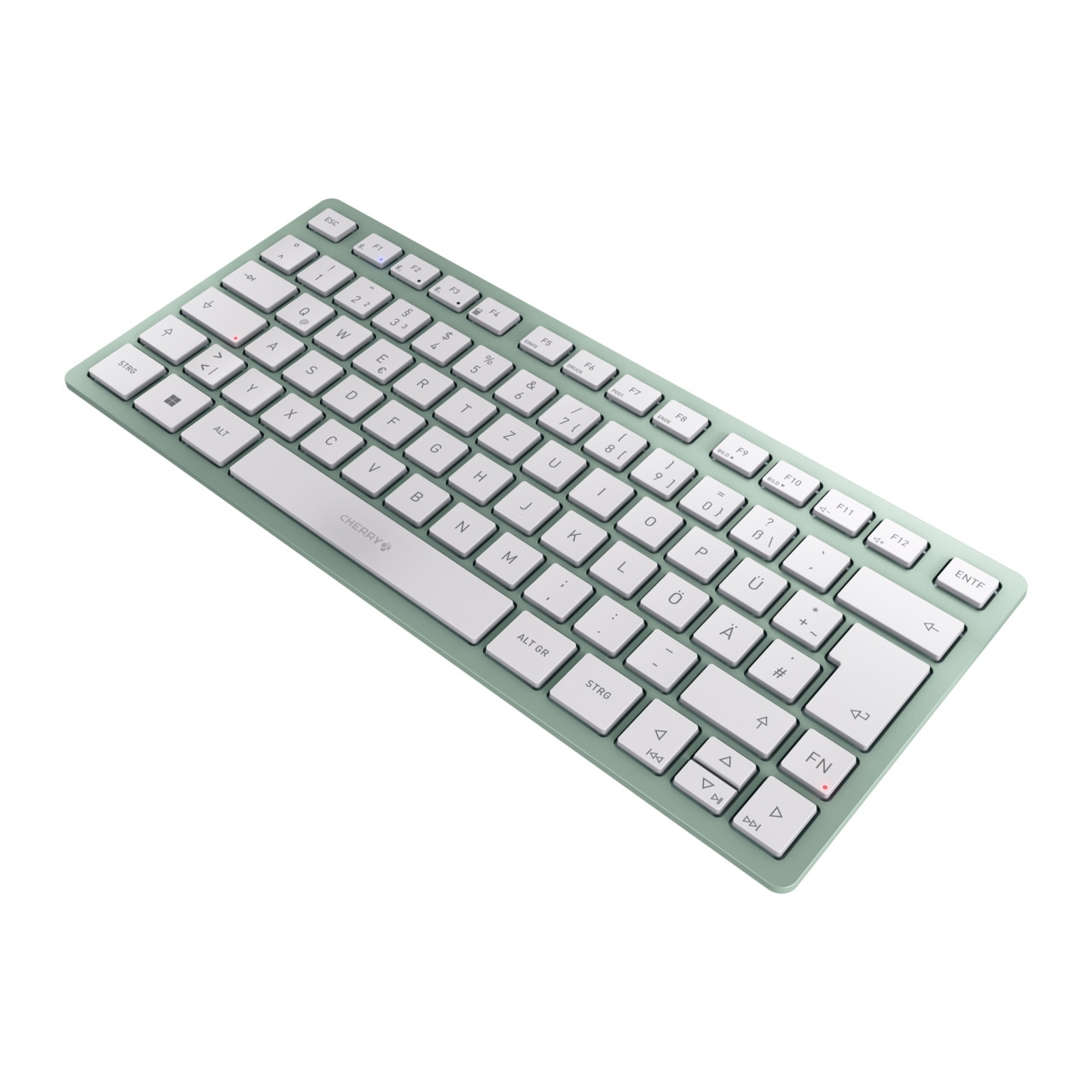 Cherry Wireless-Tastatur »KW 7100 MINI BT«, Multipoint 3 BT, Inkl. Transporttasche