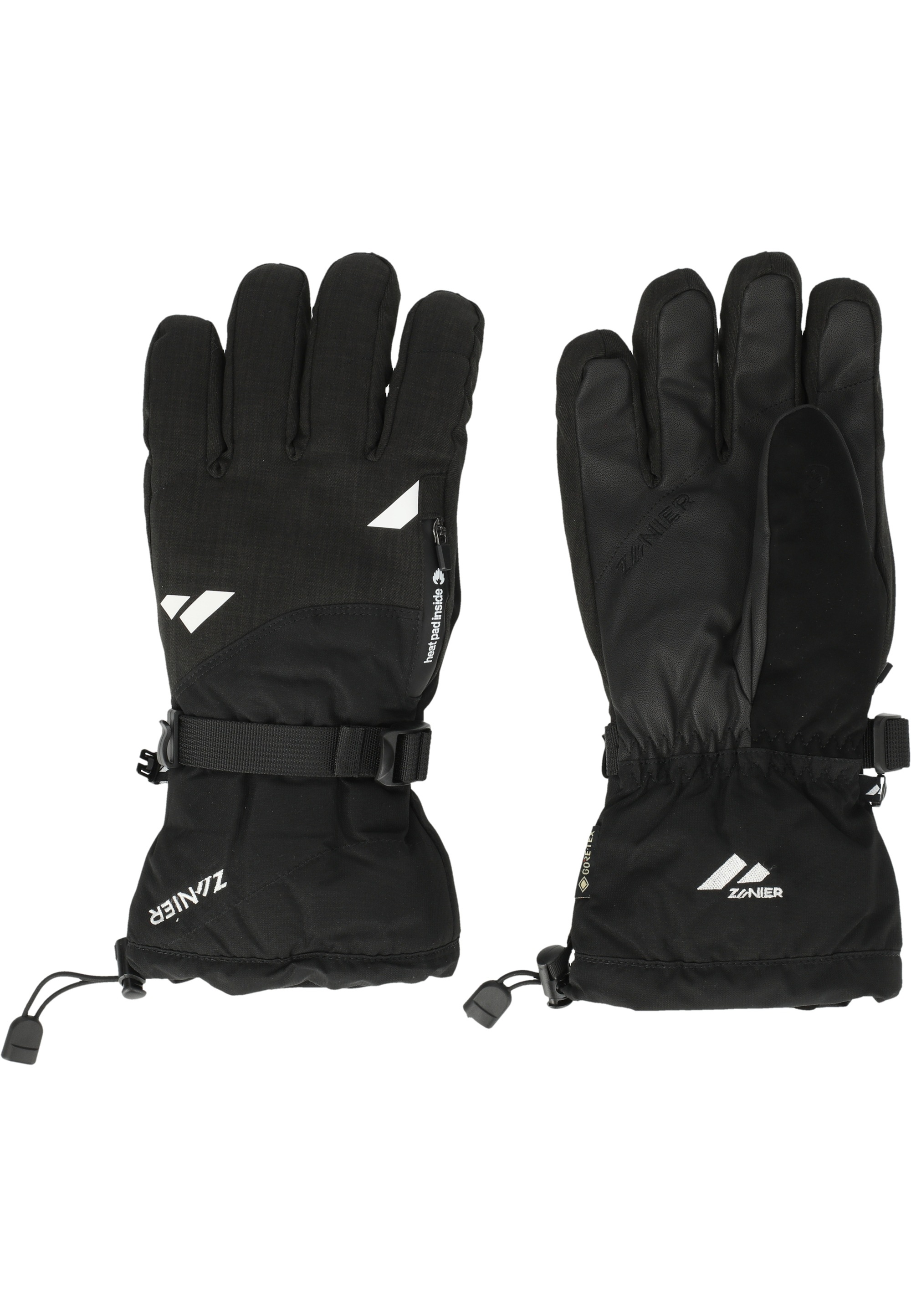 Zanier Skihandschuhe "Ride GTX" mit natürlichen Heat-Pads