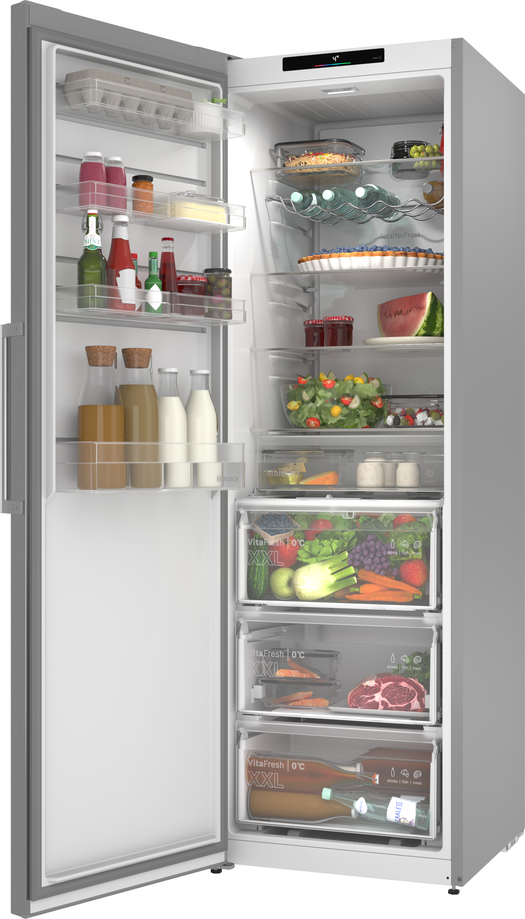 BOSCH Kühlschrank Serie 4 »KSN36VLCG« 186,2 cm hoch 59,5 cm breit