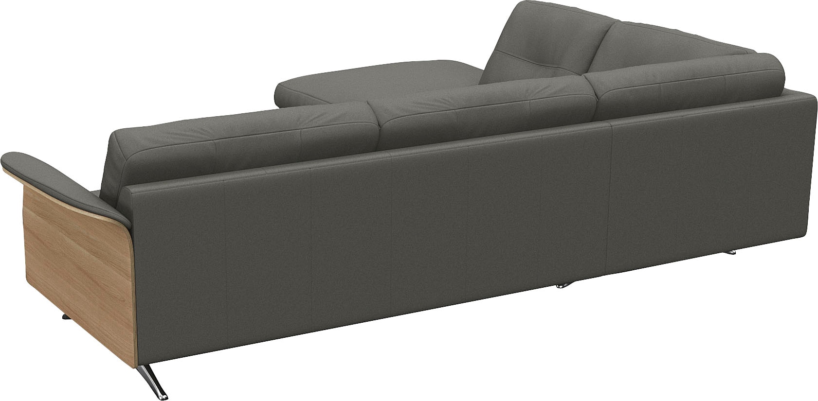 FLEXLUX Ecksofa »Glow, super bequem durch hochwertigem Sitzaufbau mit Federkern, L-Form«, Skandinavisches Design, In hochwertiger Verarbeitung