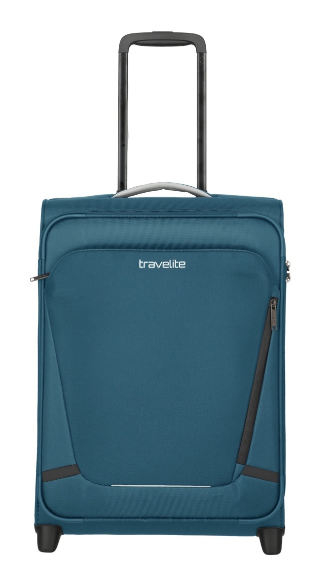 travelite Handgepäck-Trolley "JETPACK Multi Light 2 Cabin Handgepäck Koffer" 41 l 2 Rollen Weichgepäck, passend für Ryanair, Condor und viele gängige Airlines