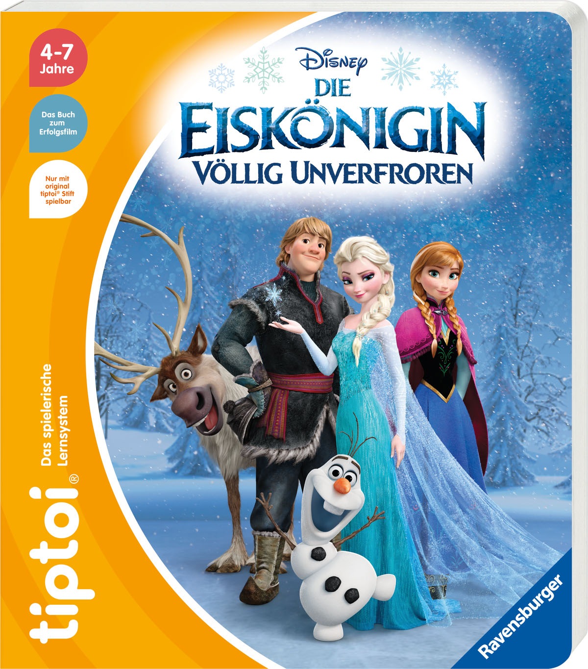 Ravensburger Buch "tiptoi Disney Die Eiskönigin - Völlig unverfroren", Made in Europe, FSC - schützt Wald - weltweit