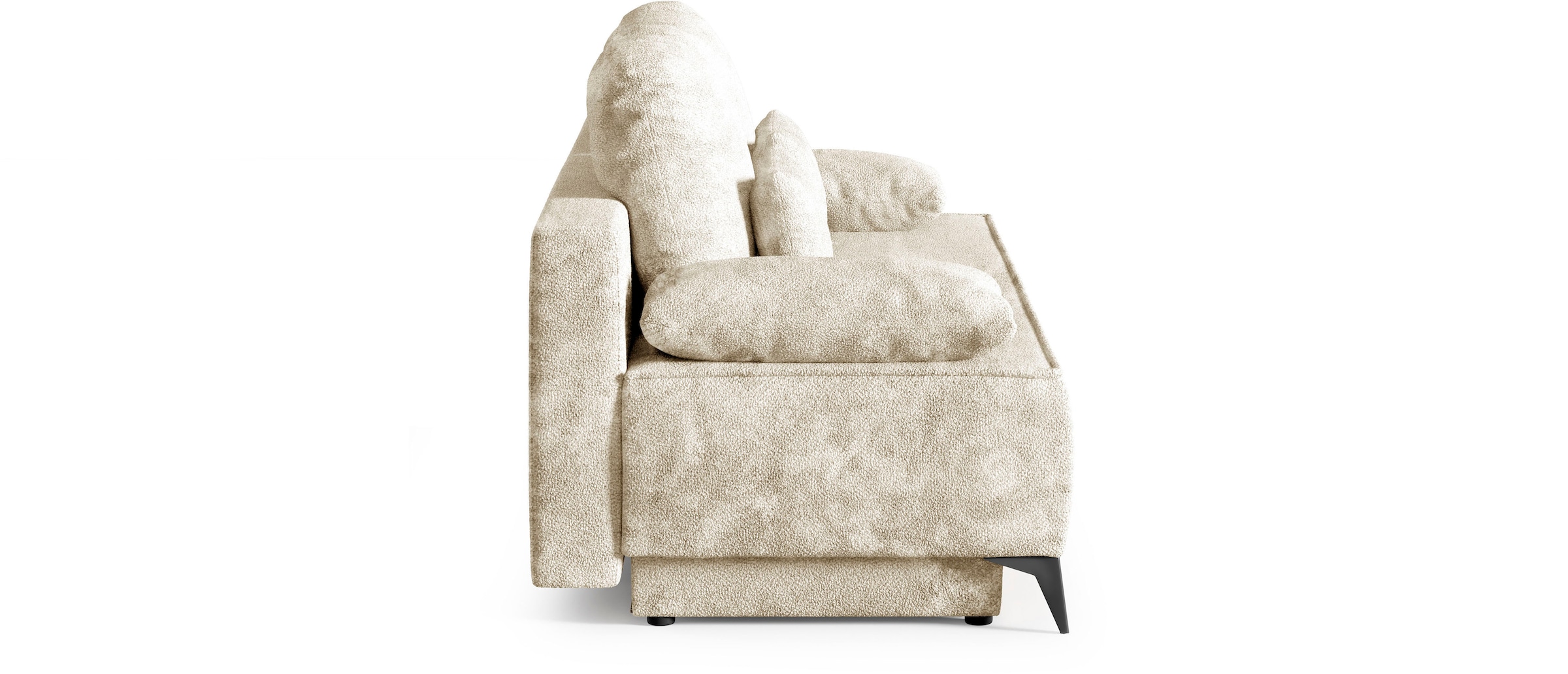 WERK2 Schlafsofa »Indira«, 2-Sitzer Sofa & Schlafcouch mit Bettkasten