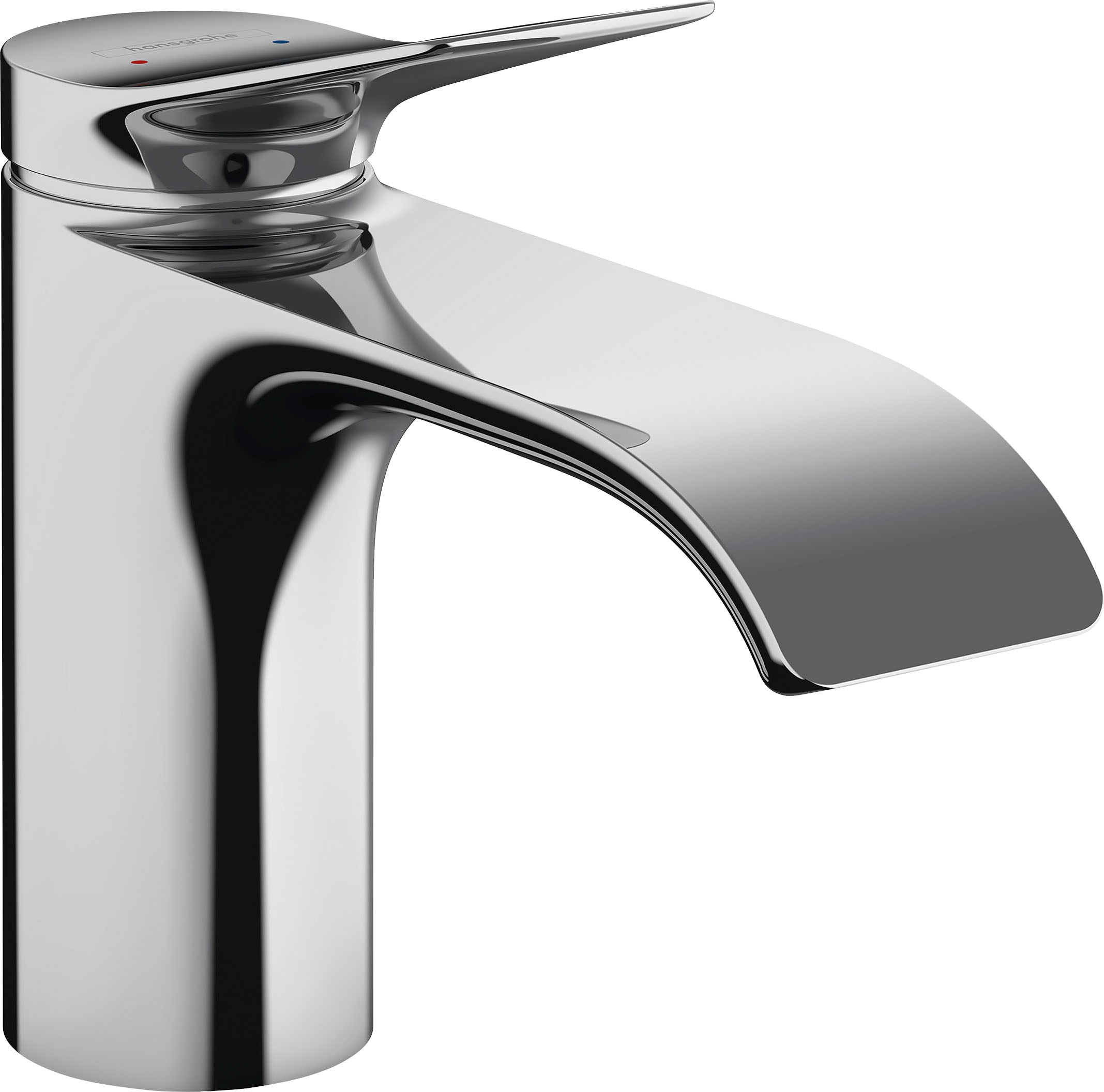 hansgrohe Waschtischarmatur "Vivenis", 80cm, mit Zugstangen-Ablaufgarnitur