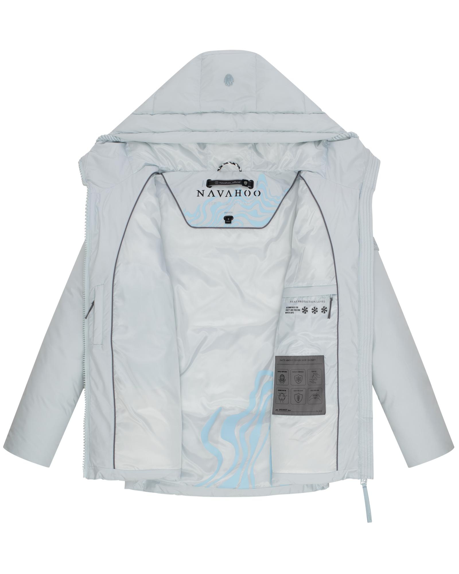 Navahoo Steppjacke »Pastellzauber 14«, mit Kapuze, Winterjacke mit Kapuze