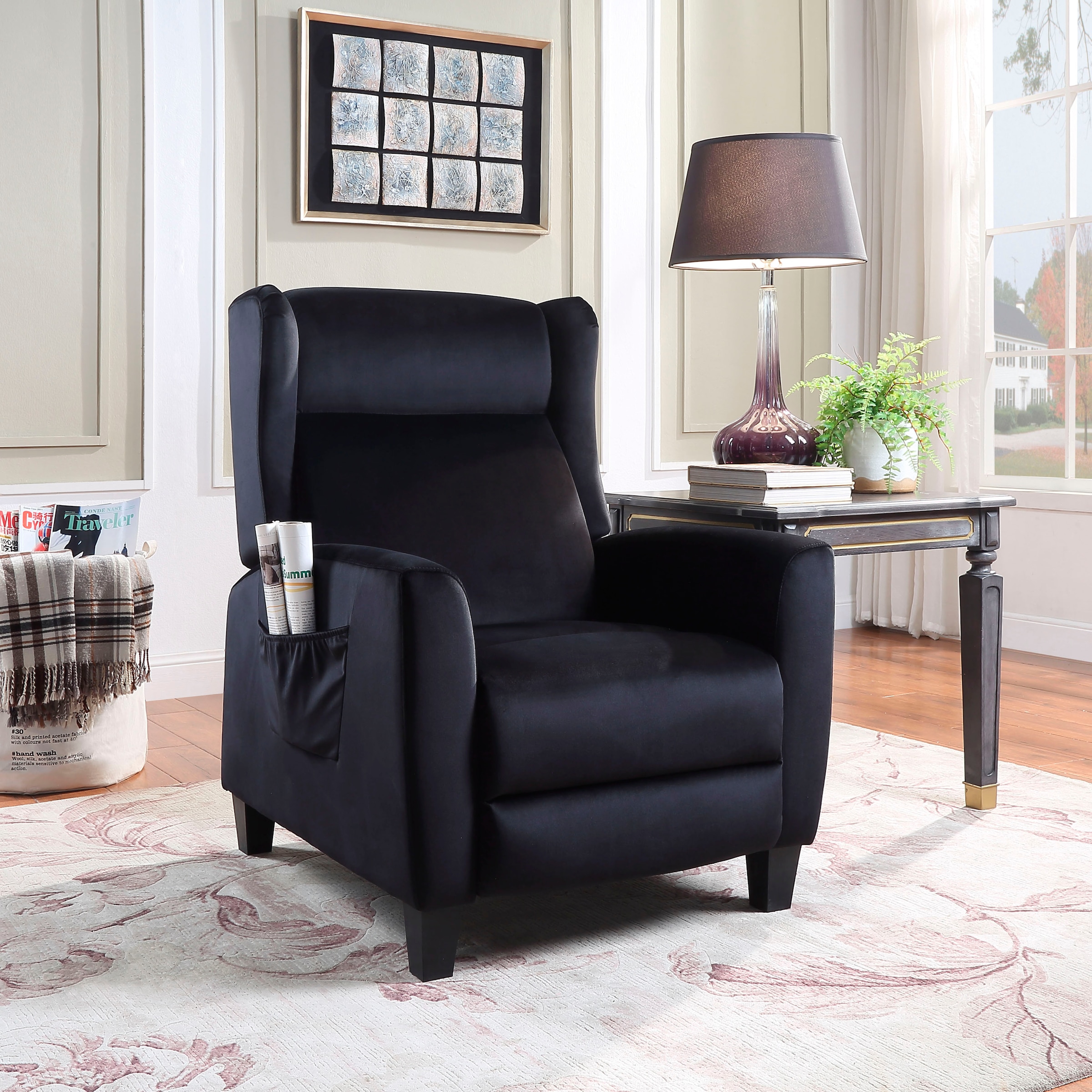 ATLANTIC home collection TV-Sessel "Timon" klassischer Ohrensessel mit Rela günstig online kaufen