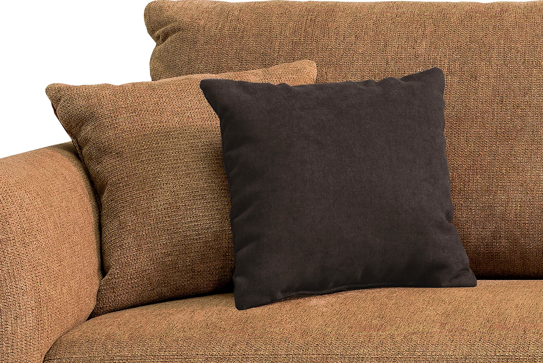 INOSIGN Ecksofa »Amarena L-Form«, inklusive Armlehnenverstellfunktion, 4x Zierkissen gratis