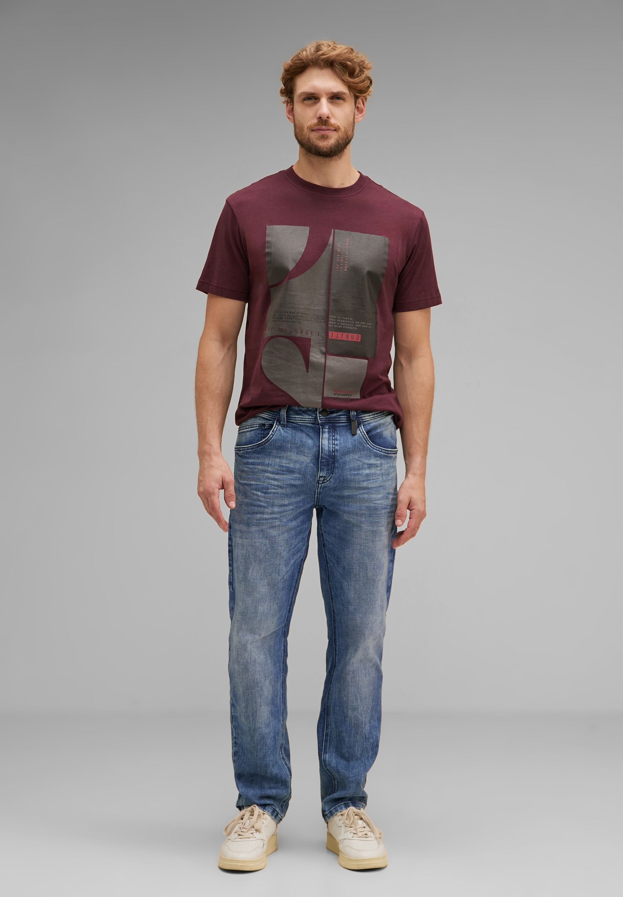 STREET ONE MEN Comfort-fit-Jeans, aus Baumwolle mit Stretchanteil