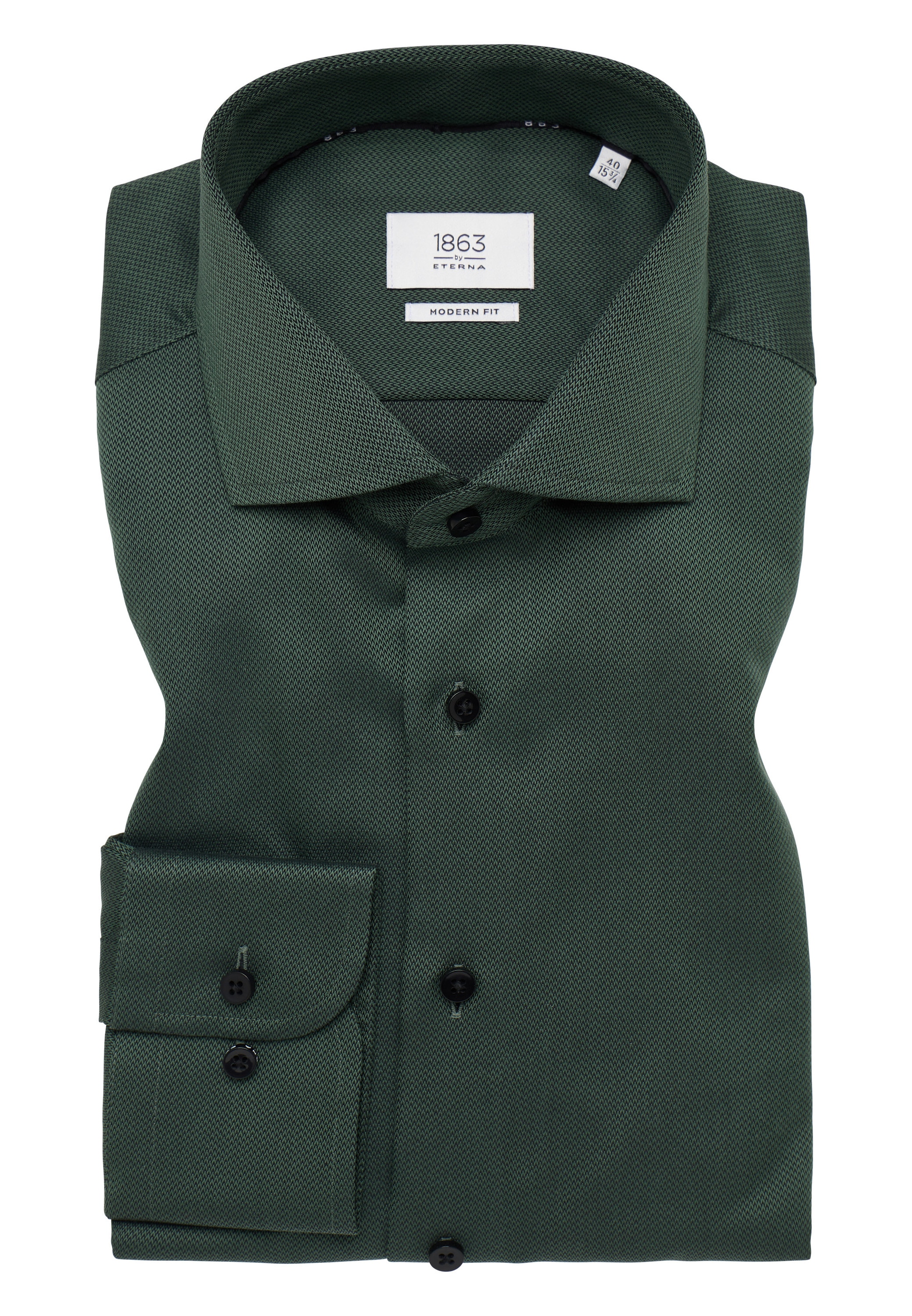 Eterna Langarmhemd »MODERN FIT«, NON IRON (bügelfrei)
