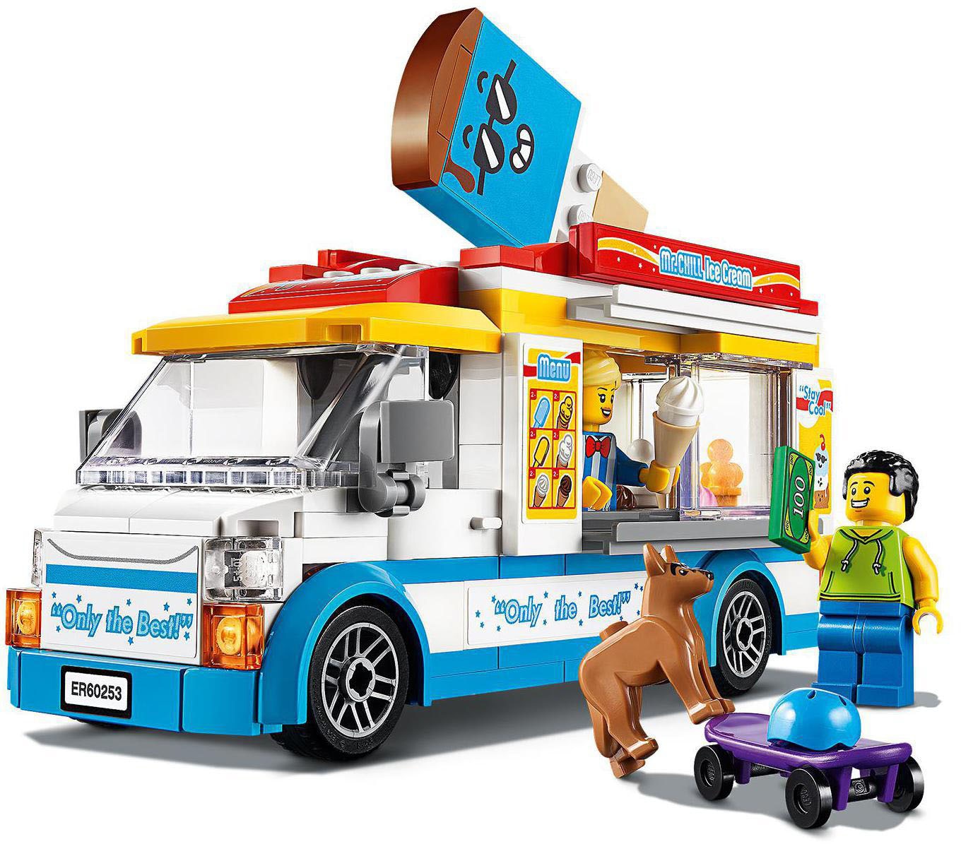LEGO® Konstruktionsspielsteine »Eiswagen (60253), LEGO® City Great Vehicles«, (200 St.), Made in Europe