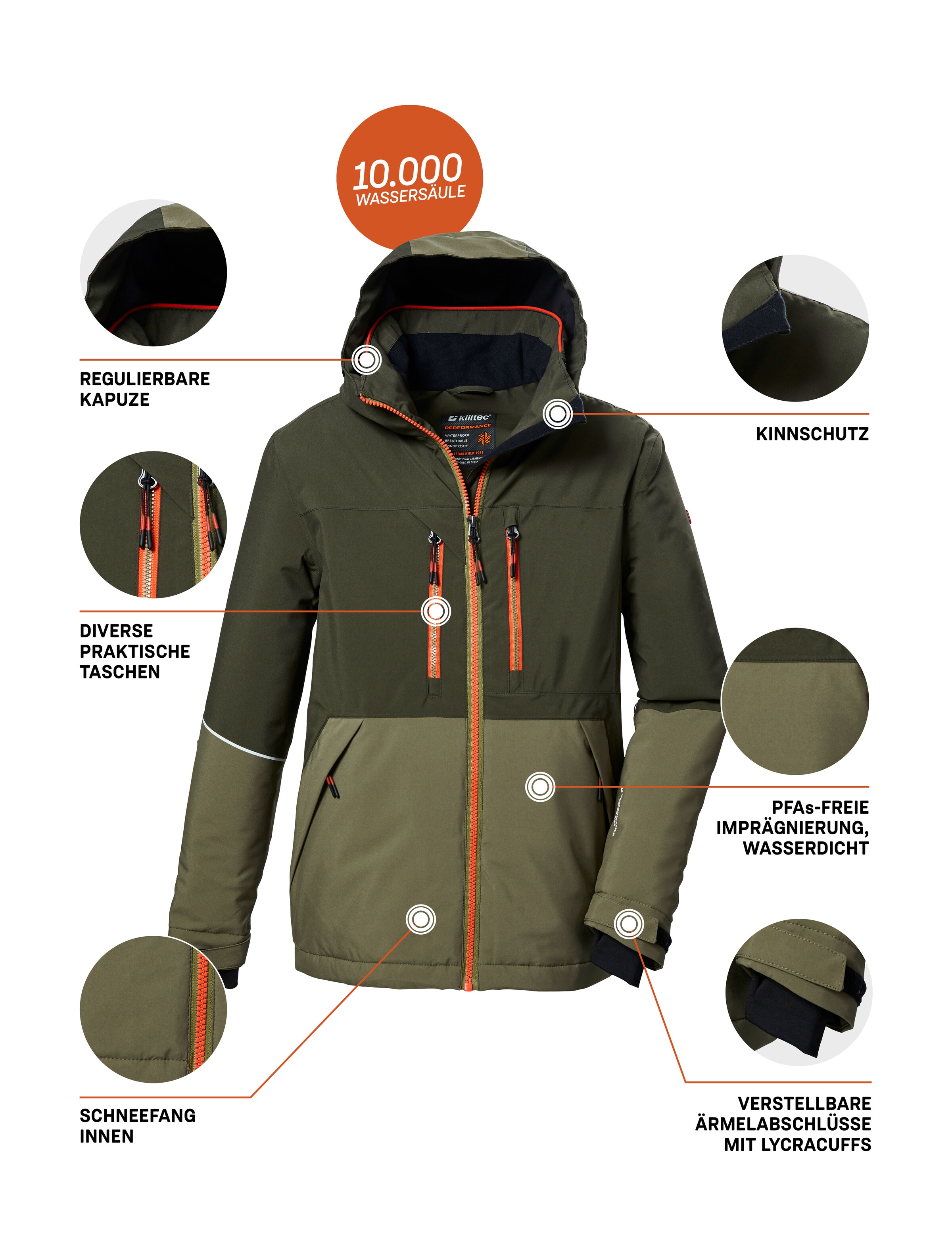 Killtec Skijacke »KSW 388 BYS SKI JCKT«