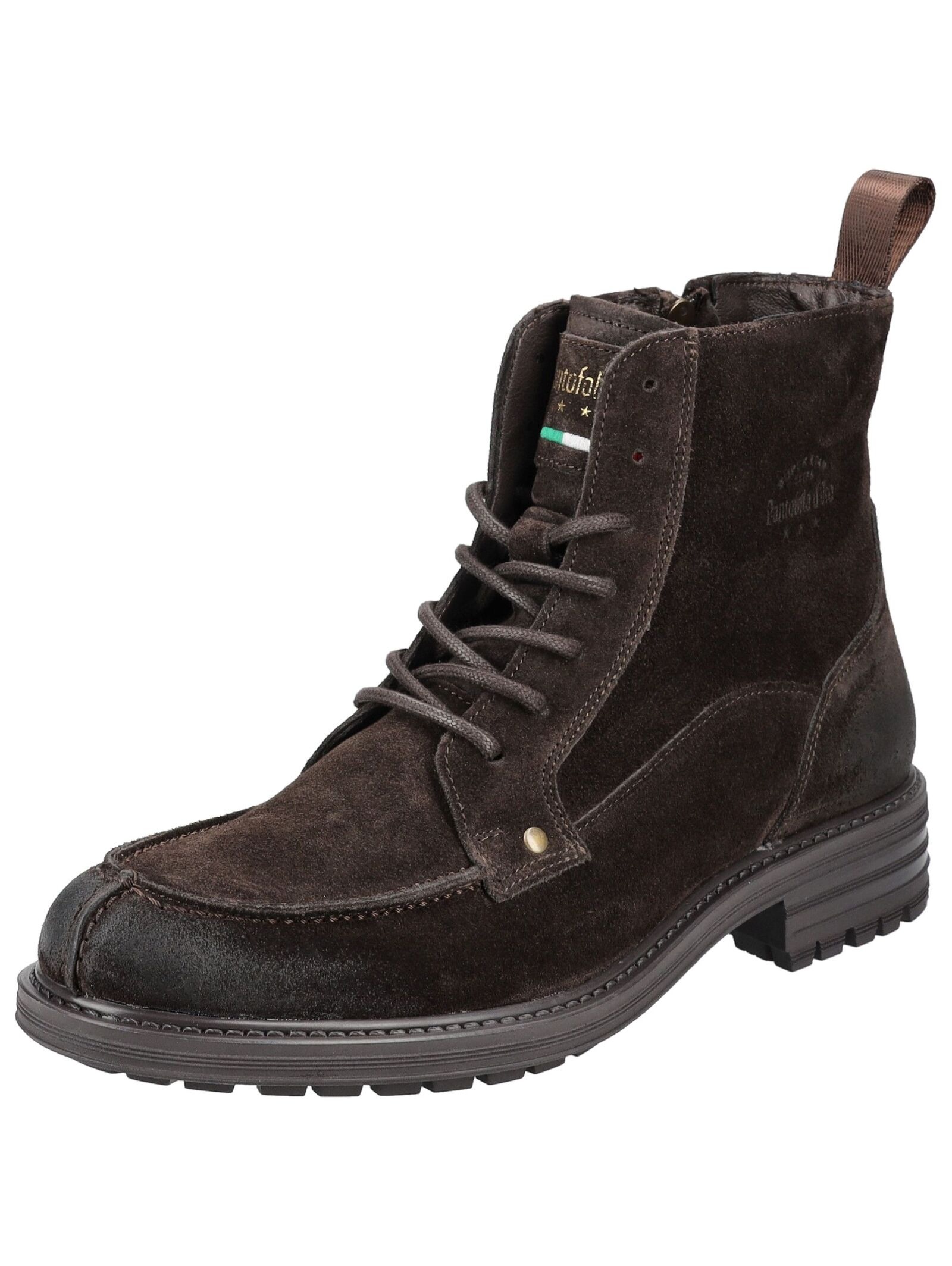 Pantofola d´Oro Schnürstiefelette "Pantofola dOro Stiefelette Veloursleder" günstig online kaufen