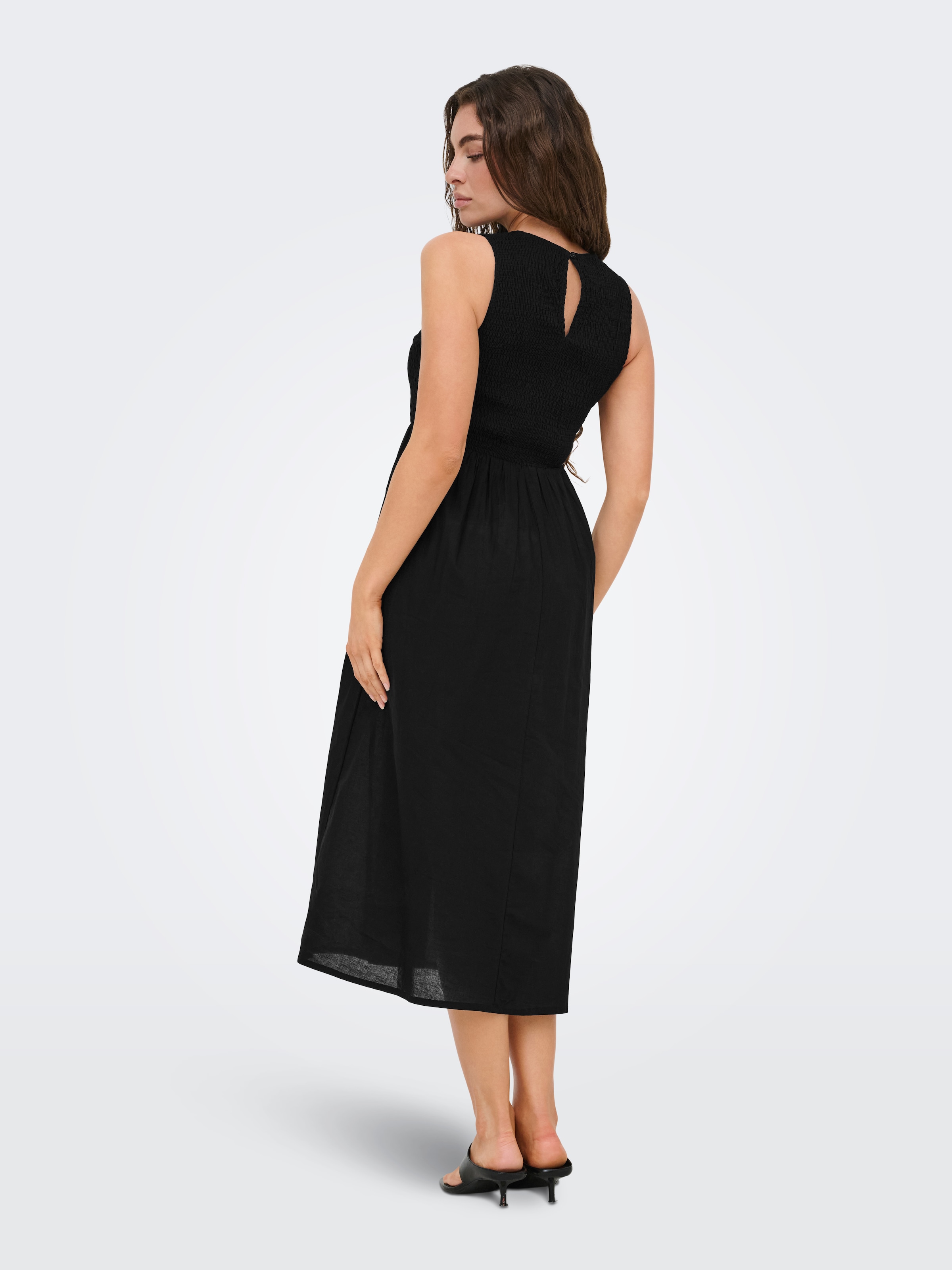 JDY Midikleid »JDYDIEGO S/L SMOCK MIDI DRESS WVN NOOS«