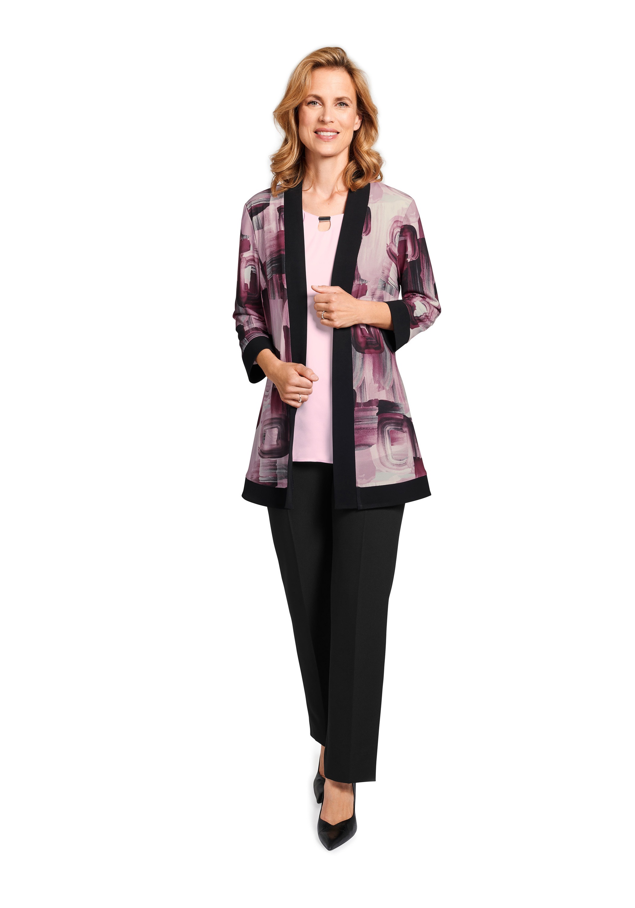 HERMANN LANGE Collection Strickjacke »HERMANN LANGE Collection Blusenjacke Carina«