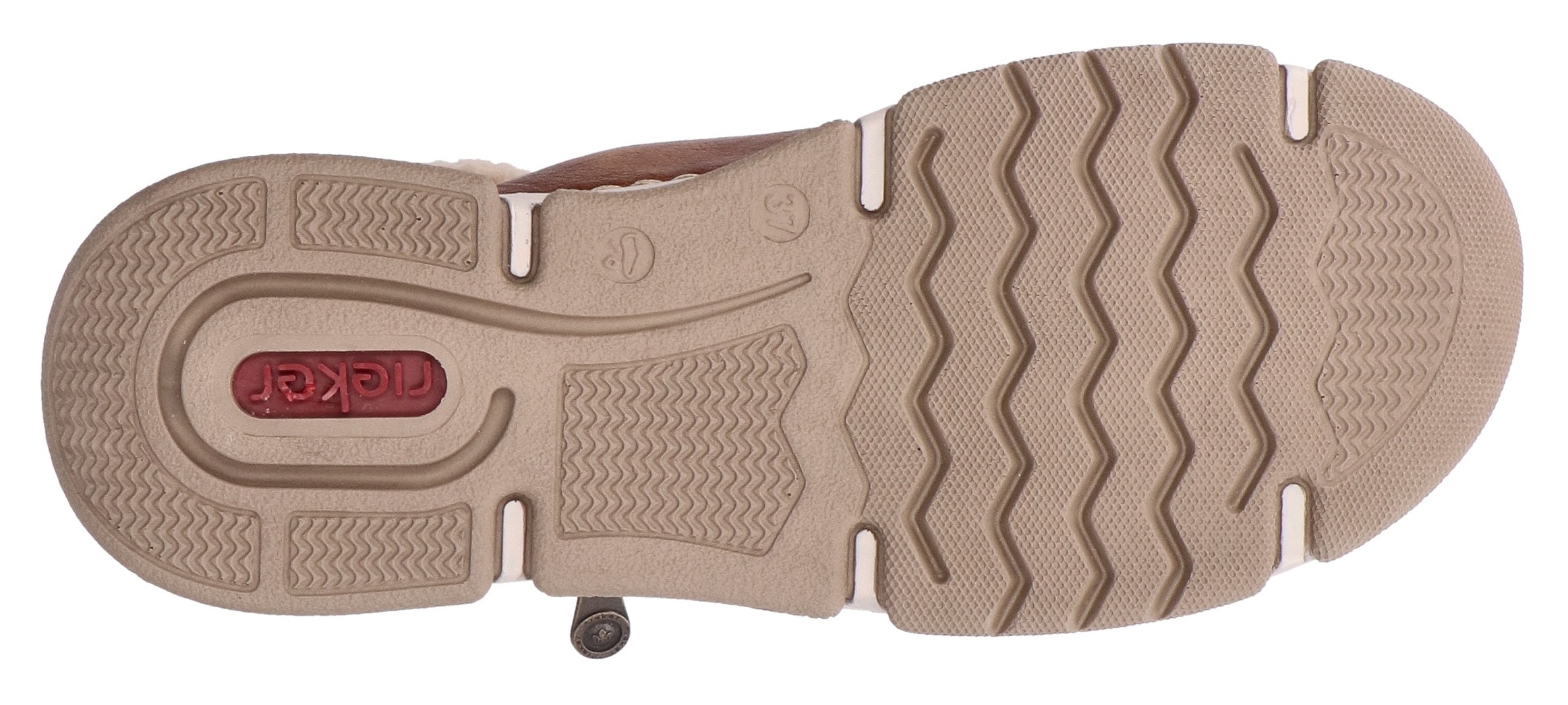 Rieker Winterboots, Schnürboots, Stiefelette, Casual-Boots mit Reißverschluss außen