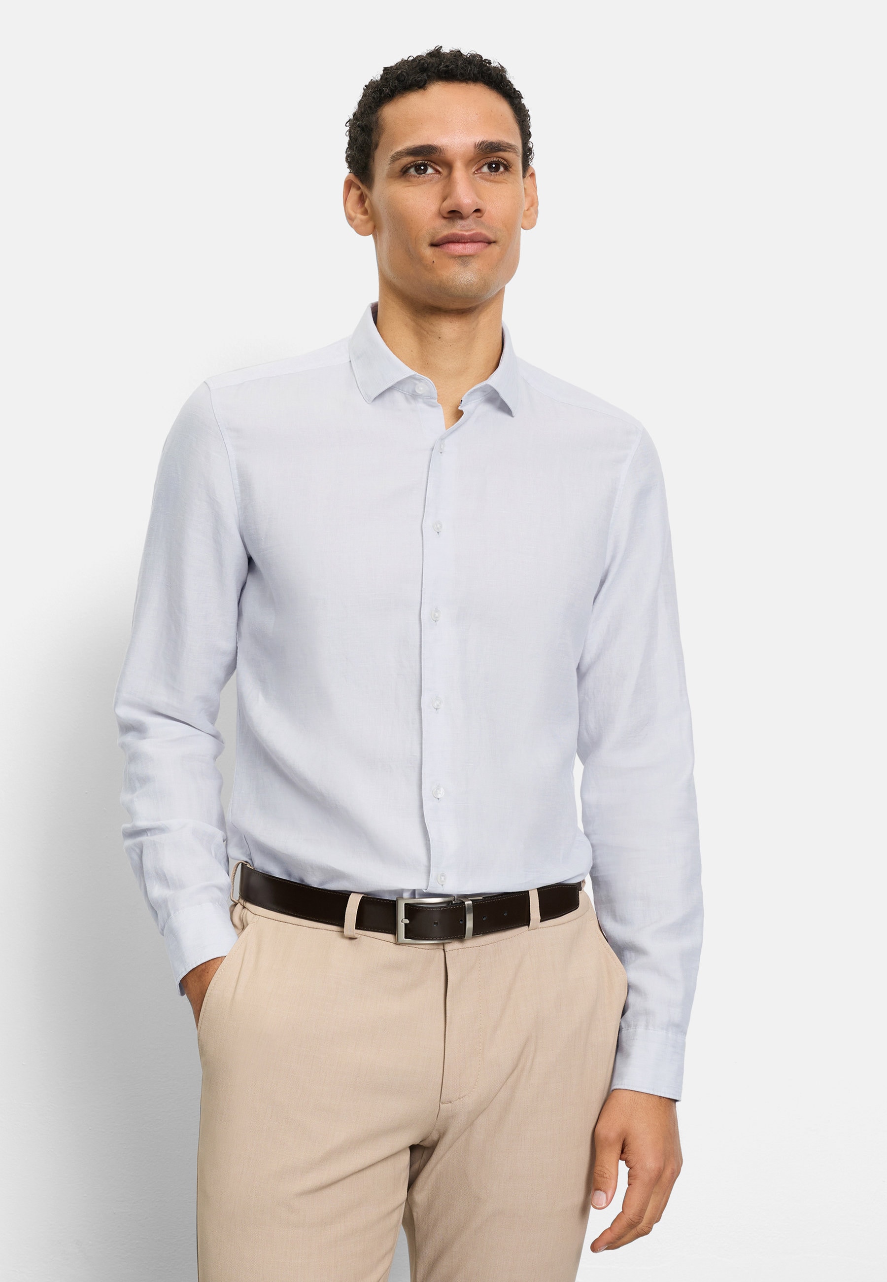 OLYMP Businesshemd "OLYMP Level Five garment washed, body fit, Kent" günstig online kaufen