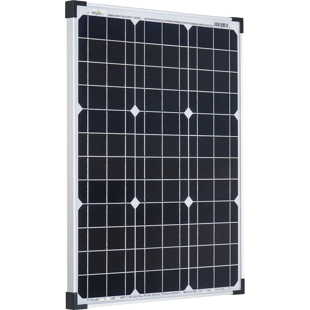 offgridtec Solarmodul »50W MONO 12V Solarpanel«