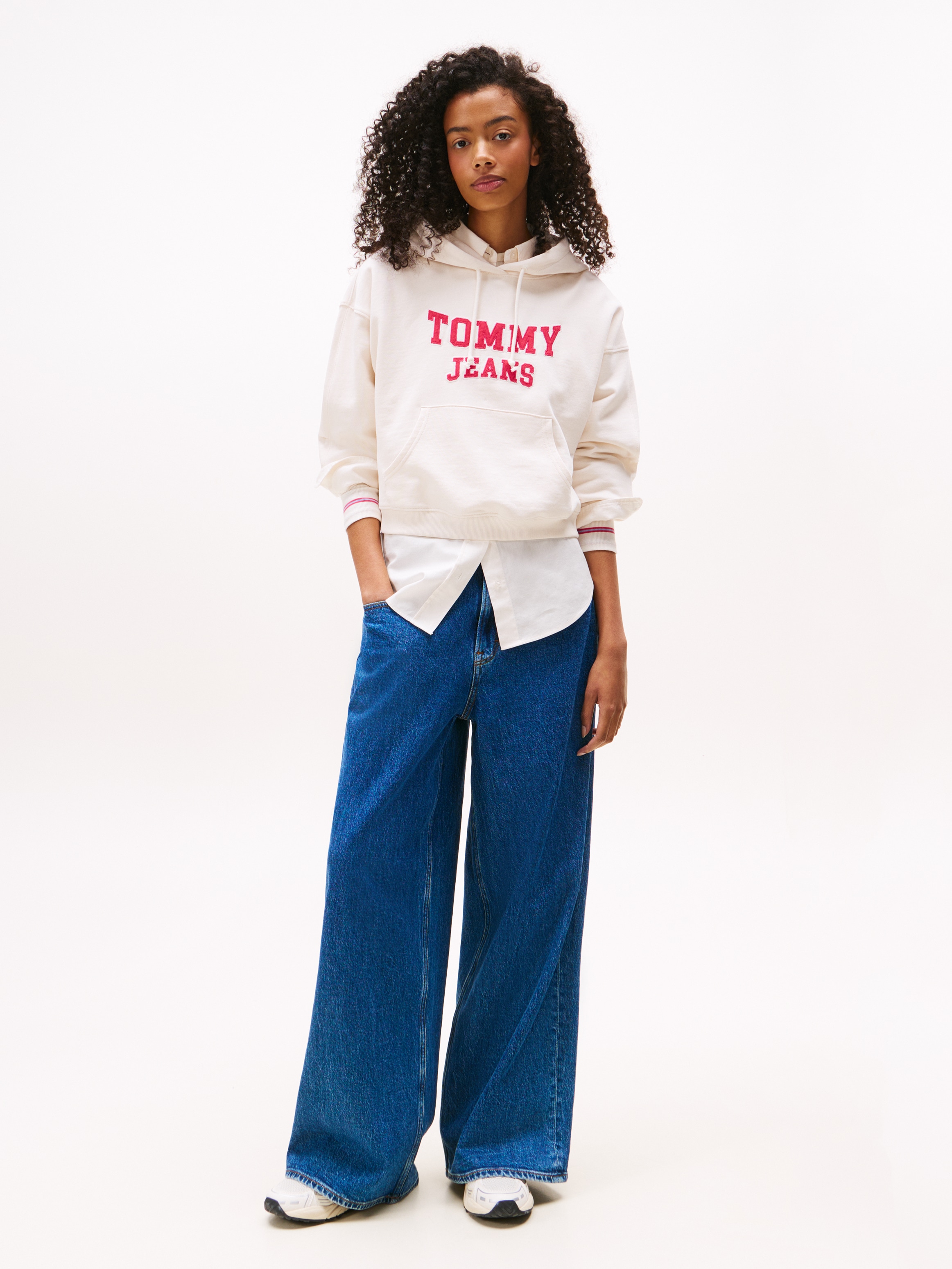 Tommy Jeans Kapuzensweatshirt »TJW BXY CRP VARSITY HOODIE«