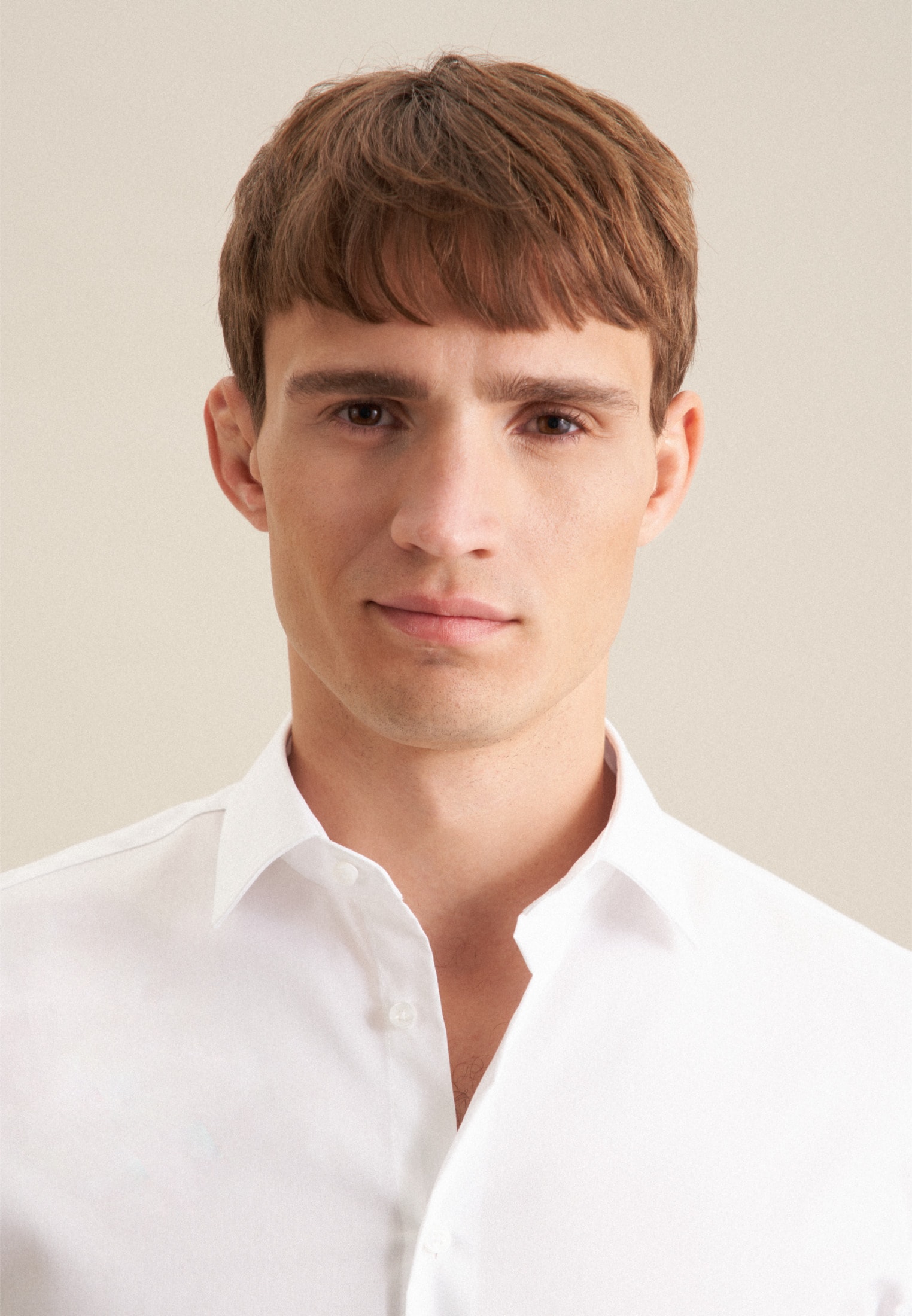 Thumbnail - seidensticker Businesshemd "Schwarze Rose" Slim 1/1 Kentkragen Uni