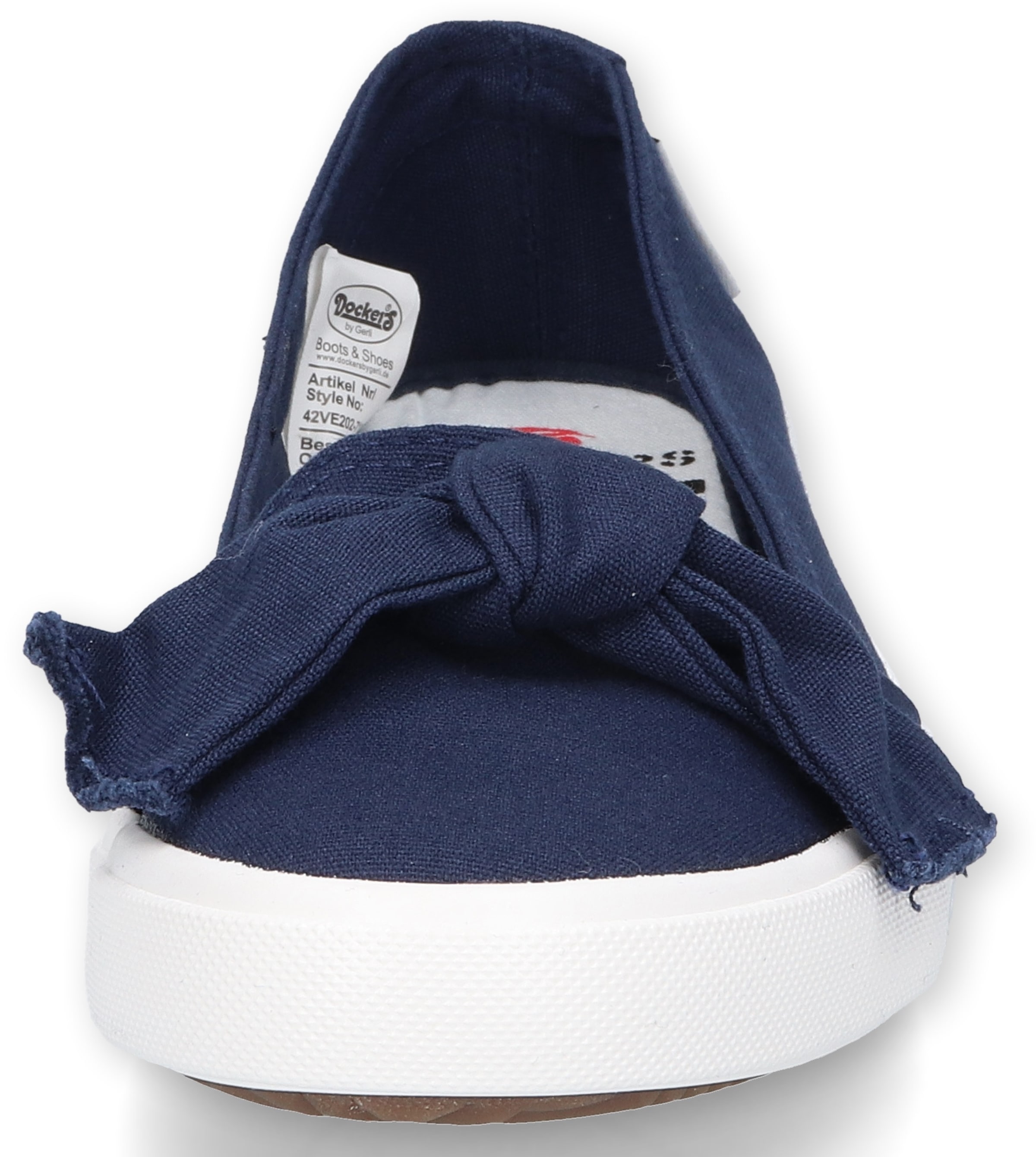 Dockers by Gerli Sneaker Ballerinas, Freizeitschuh mit auffälliger Schleife