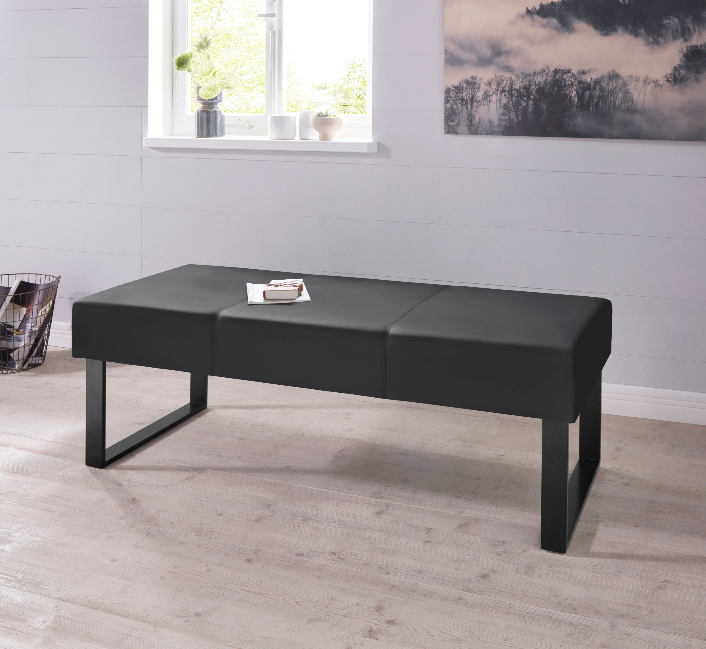 Home affaire Sitzbank "Oliver" Breite 140cm, mit Metallgestell günstig online kaufen