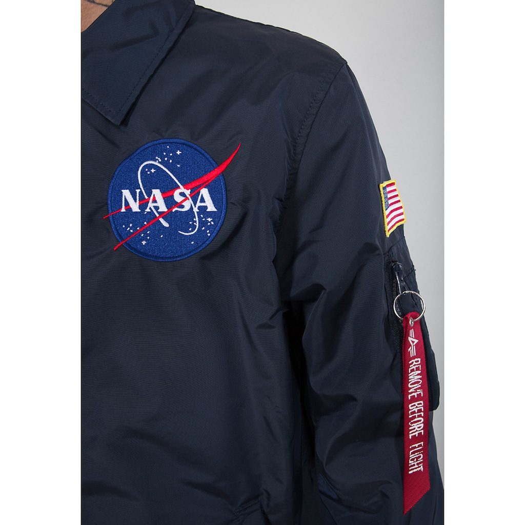 Alpha Industries Bomberjacke »ALPHA INDUSTRIES Men - Lightweight Jackets NASA Coach Jacket«