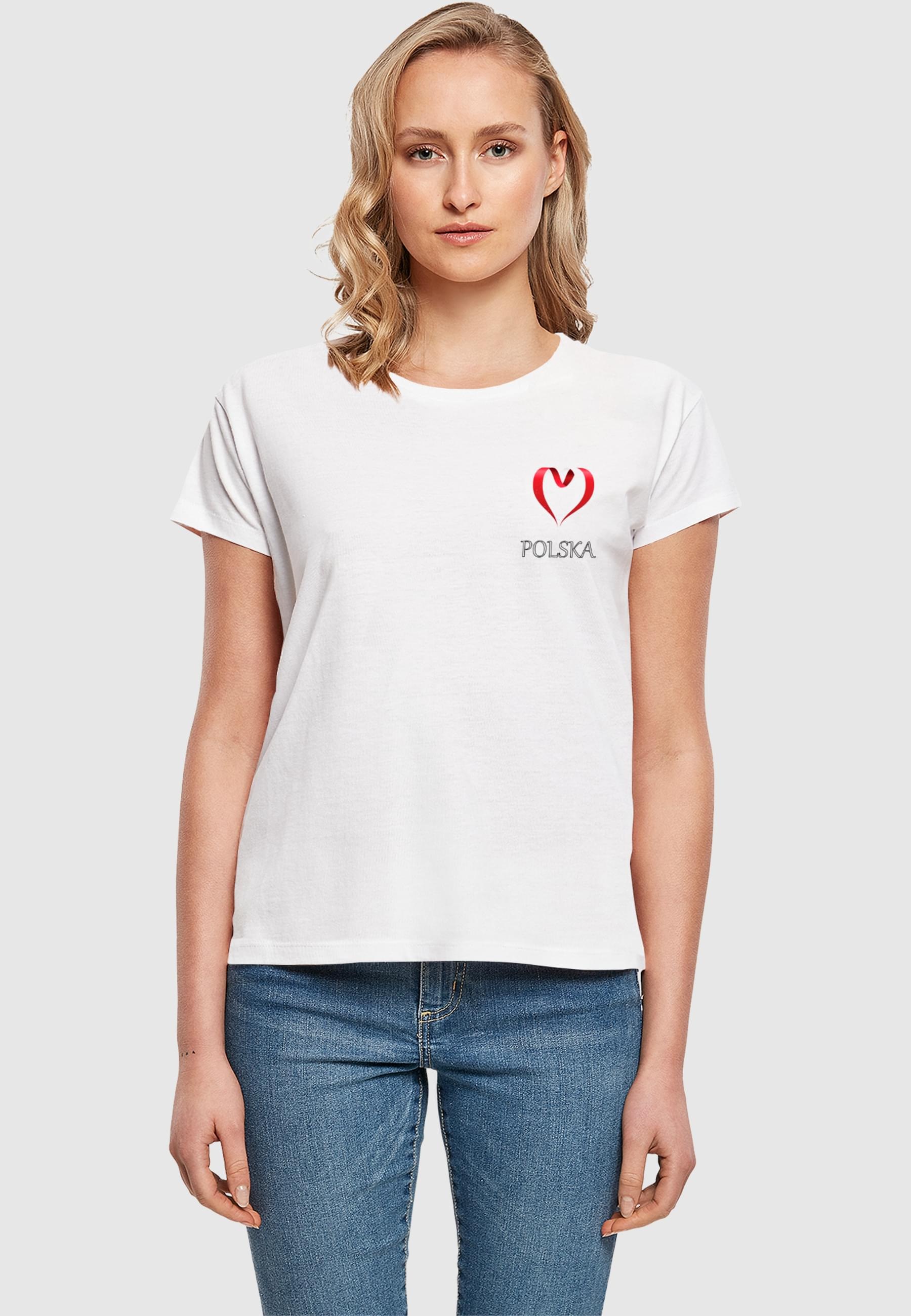 Merchcode T-Shirt "Merchcode Ladies Merchcode Football - Poland T-shirt", ( günstig online kaufen
