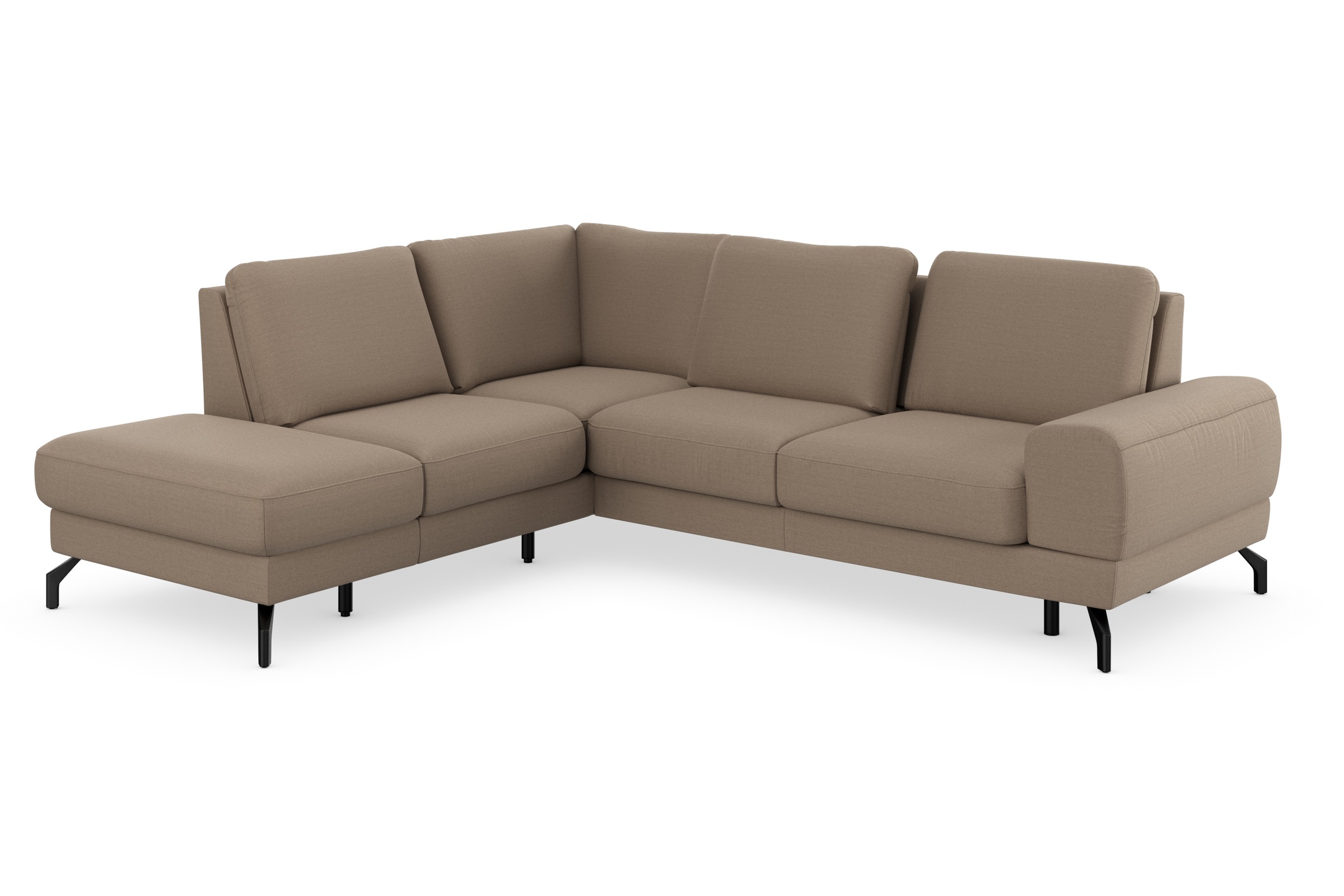sit&more Ecksofa »Cinturo L-Form«, inklusive Sitztiefenverstellung und Federkern, Sitzhöhe 45 cm