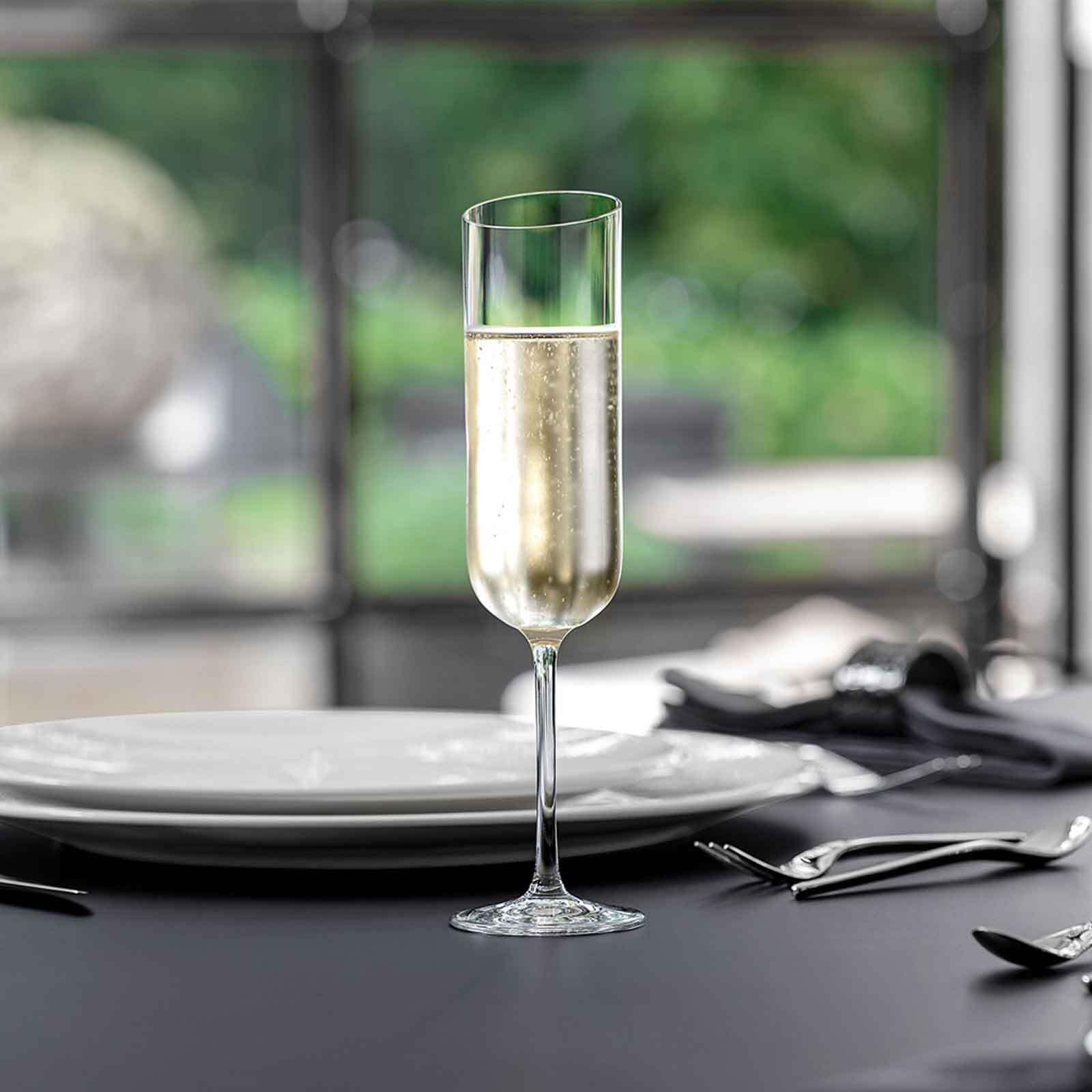 Villeroy & Boch Sektglas »Sektgläser NewMoon 170 ml 4er Set transparent«
