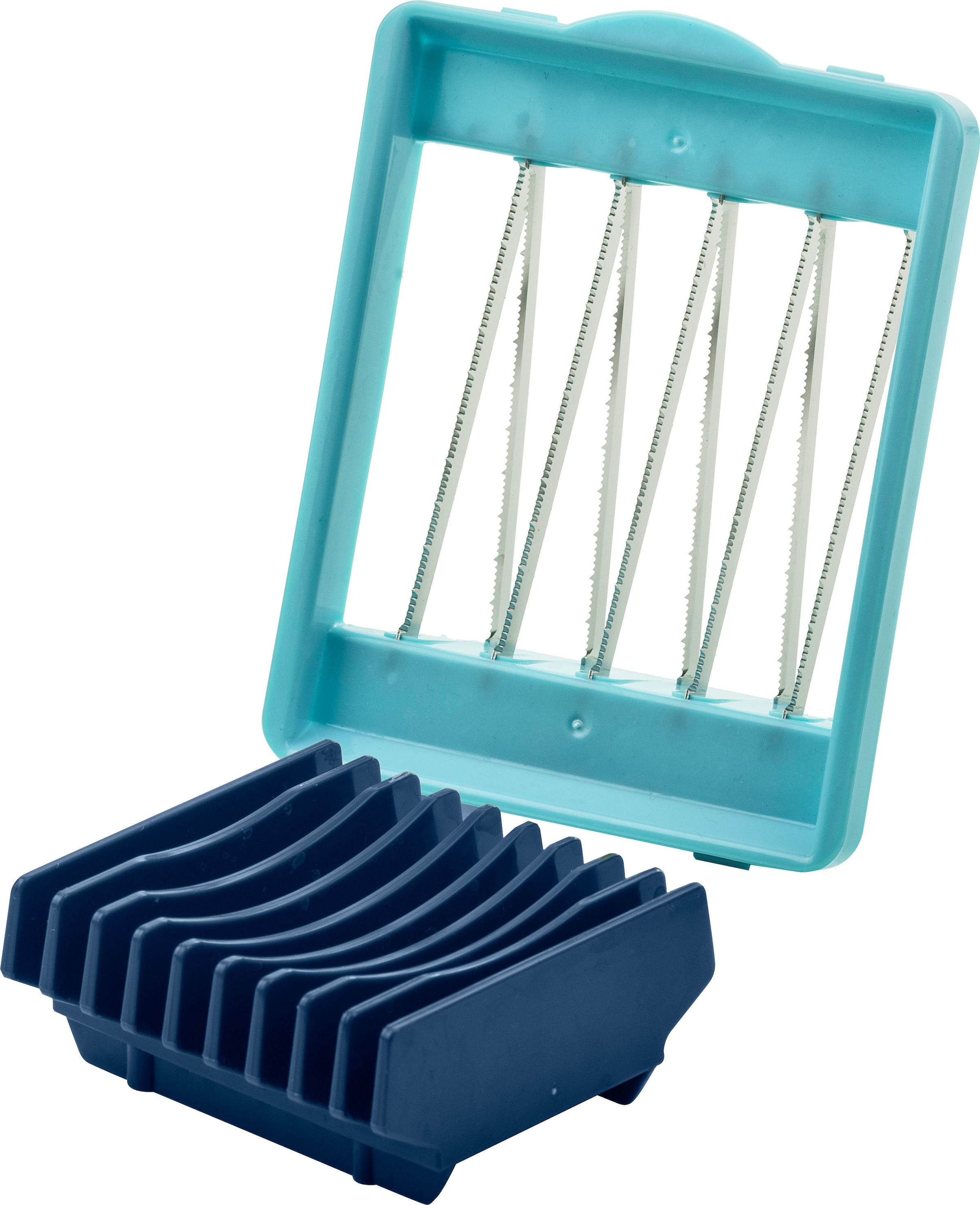 Genius Gemüseschneider »Nicer Dicer Chef, Set 15-tlg., schneiden/reiben, alles mit einem Gerät«, f. Würfel, Stifte, Scheiben, Streifen, Juliettis, Spiralen u. Julienne