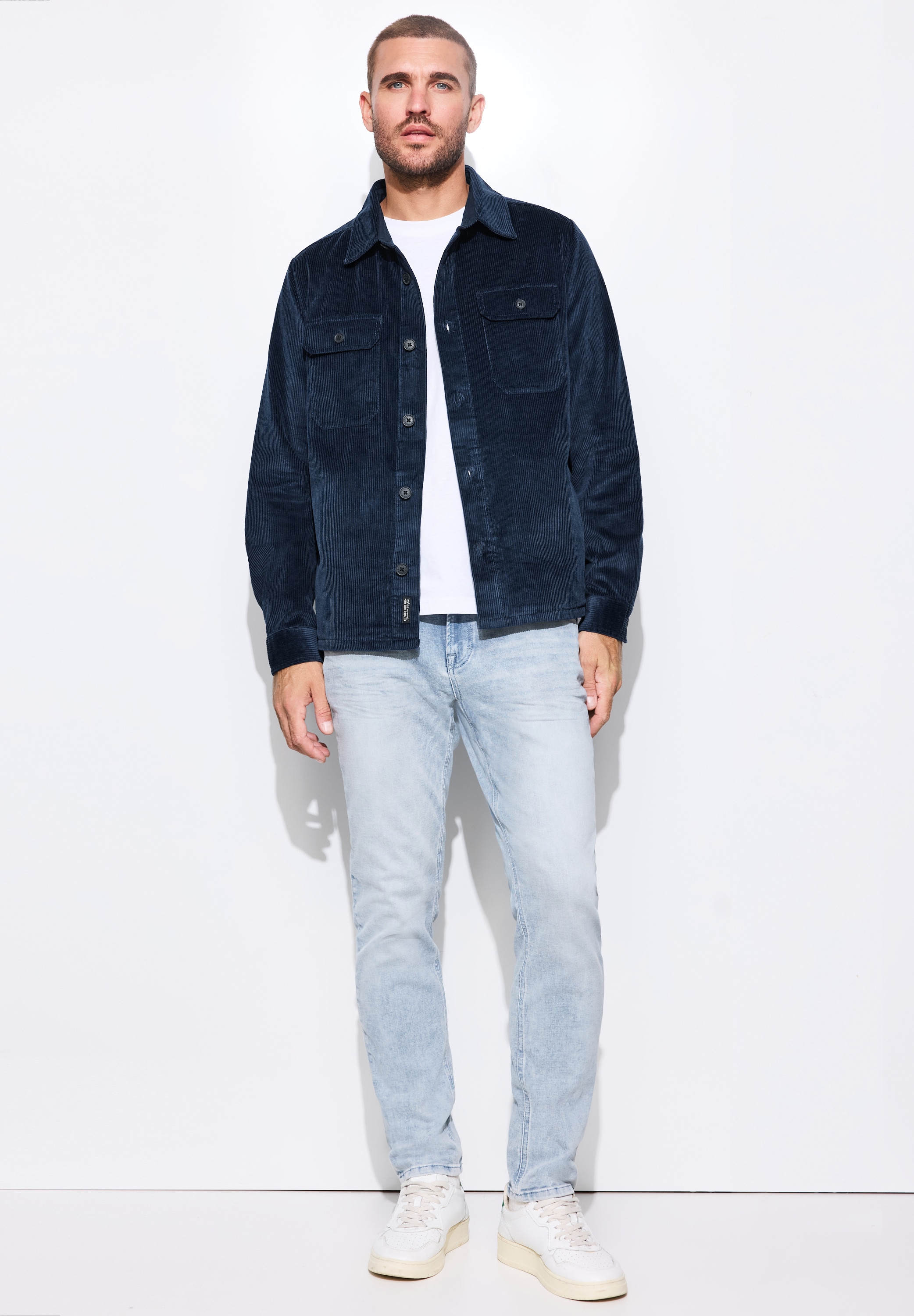 STREET ONE MEN Sakko in Cord-Optik