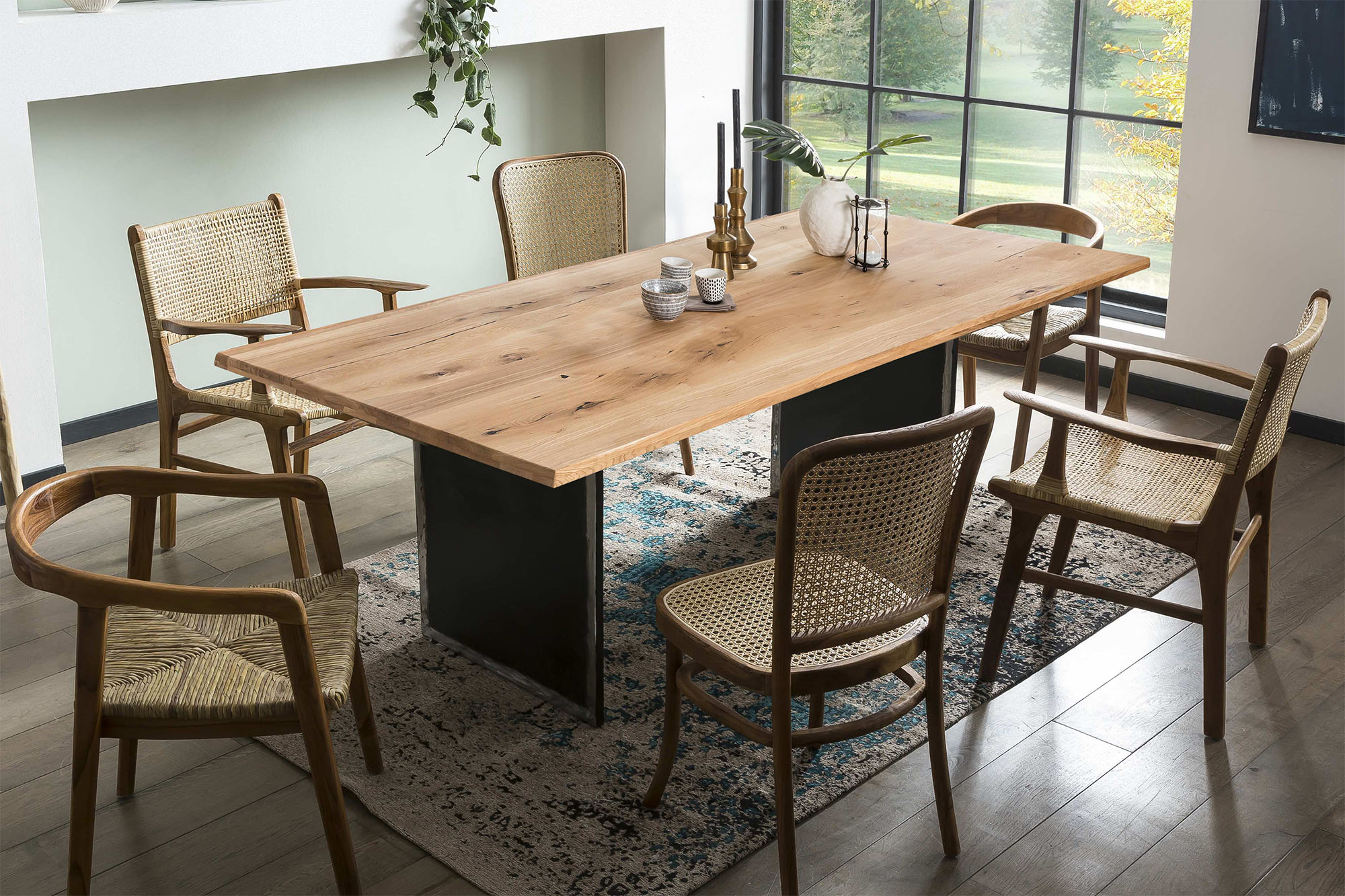 Thumbnail - INOSIGN Esstisch 1 Stk. tlg. Gestell im Used Look