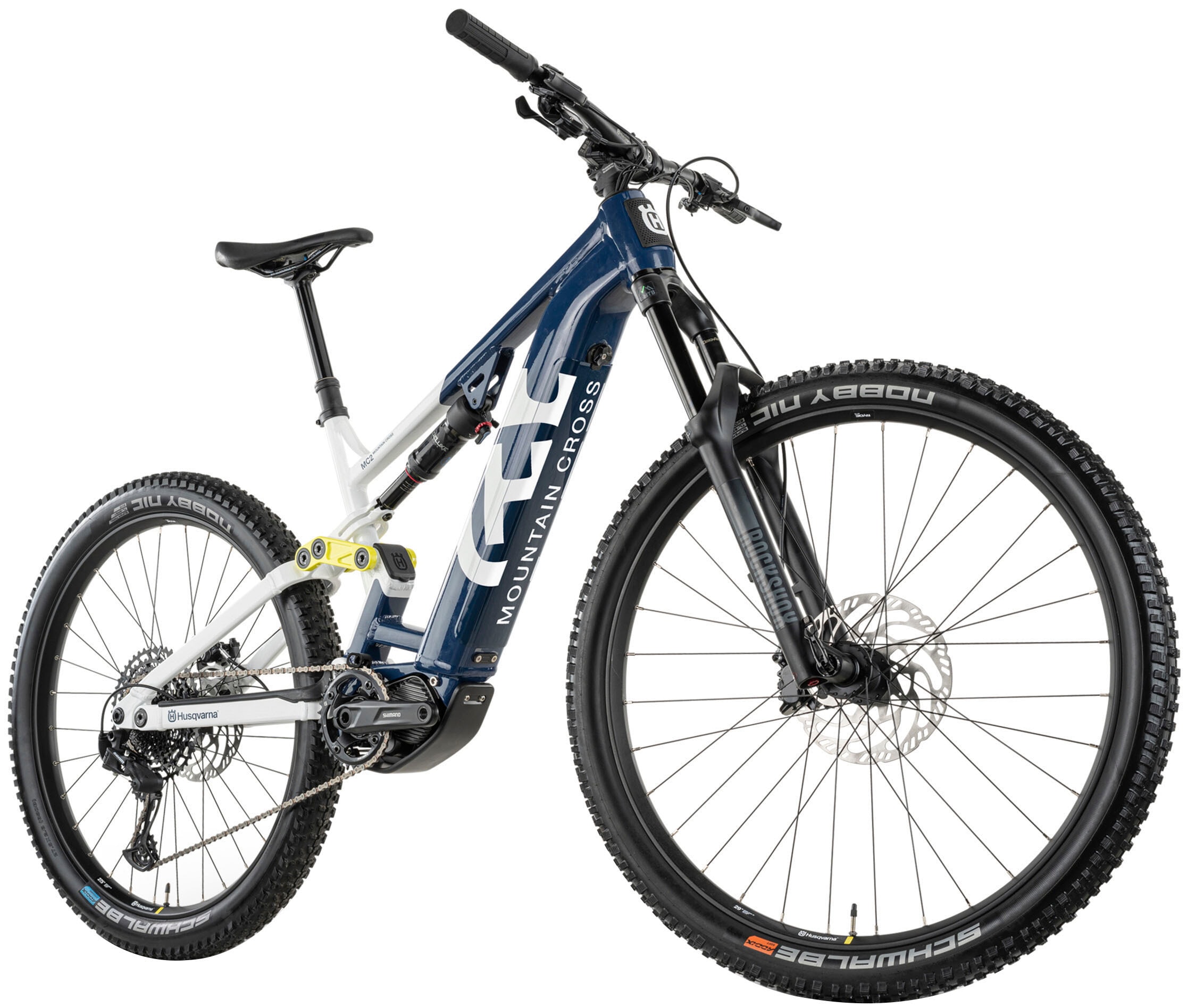 Husqvarna E-BICYCLES E-Bike »E-Mountainbike Cross MC2«, 12 Gang, SRAM, SX Eagle, Mittelmotor 250 W, Bluetooth, Pedelec