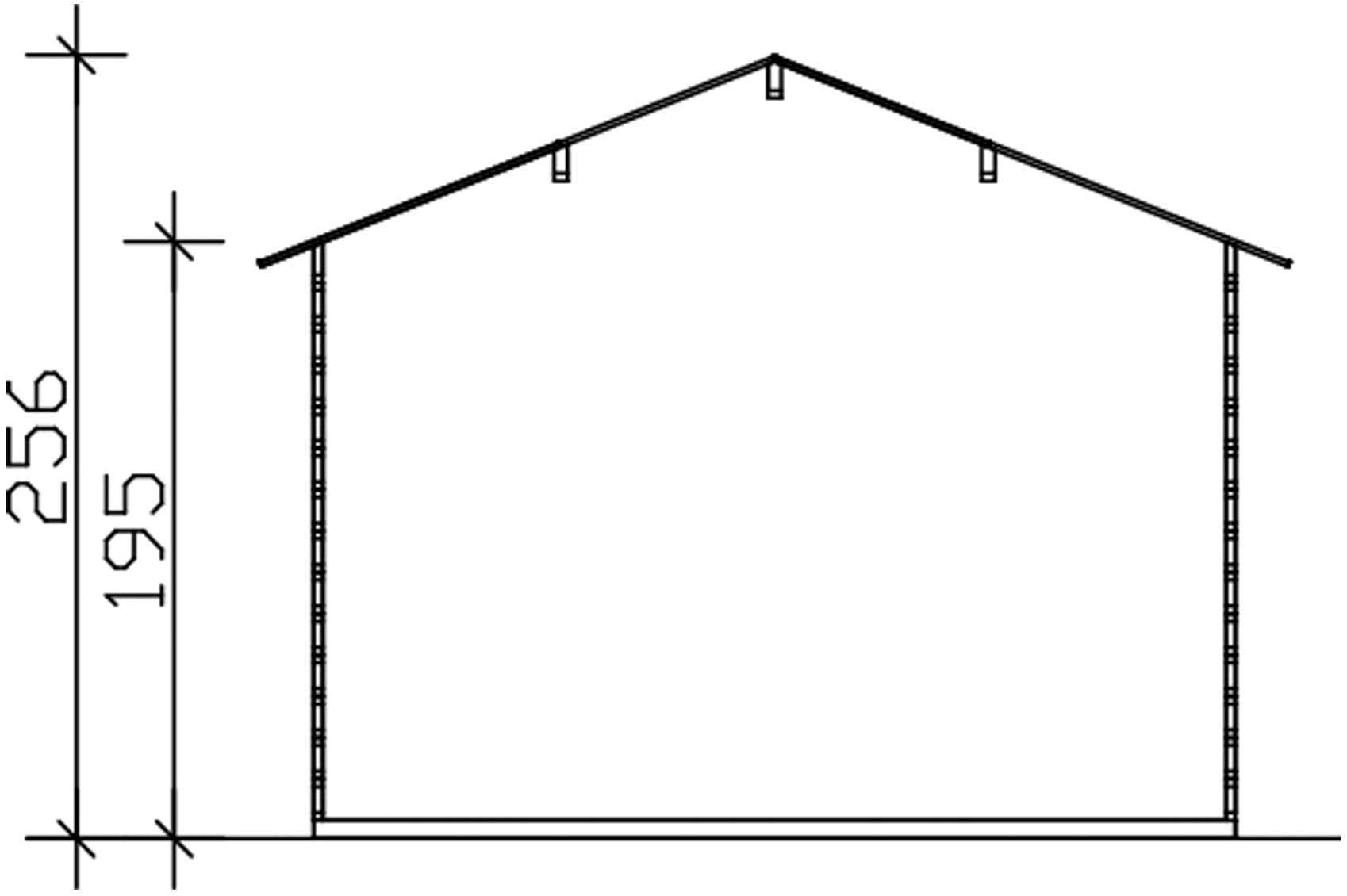 Skanholz Gartenhaus »Como 1«
