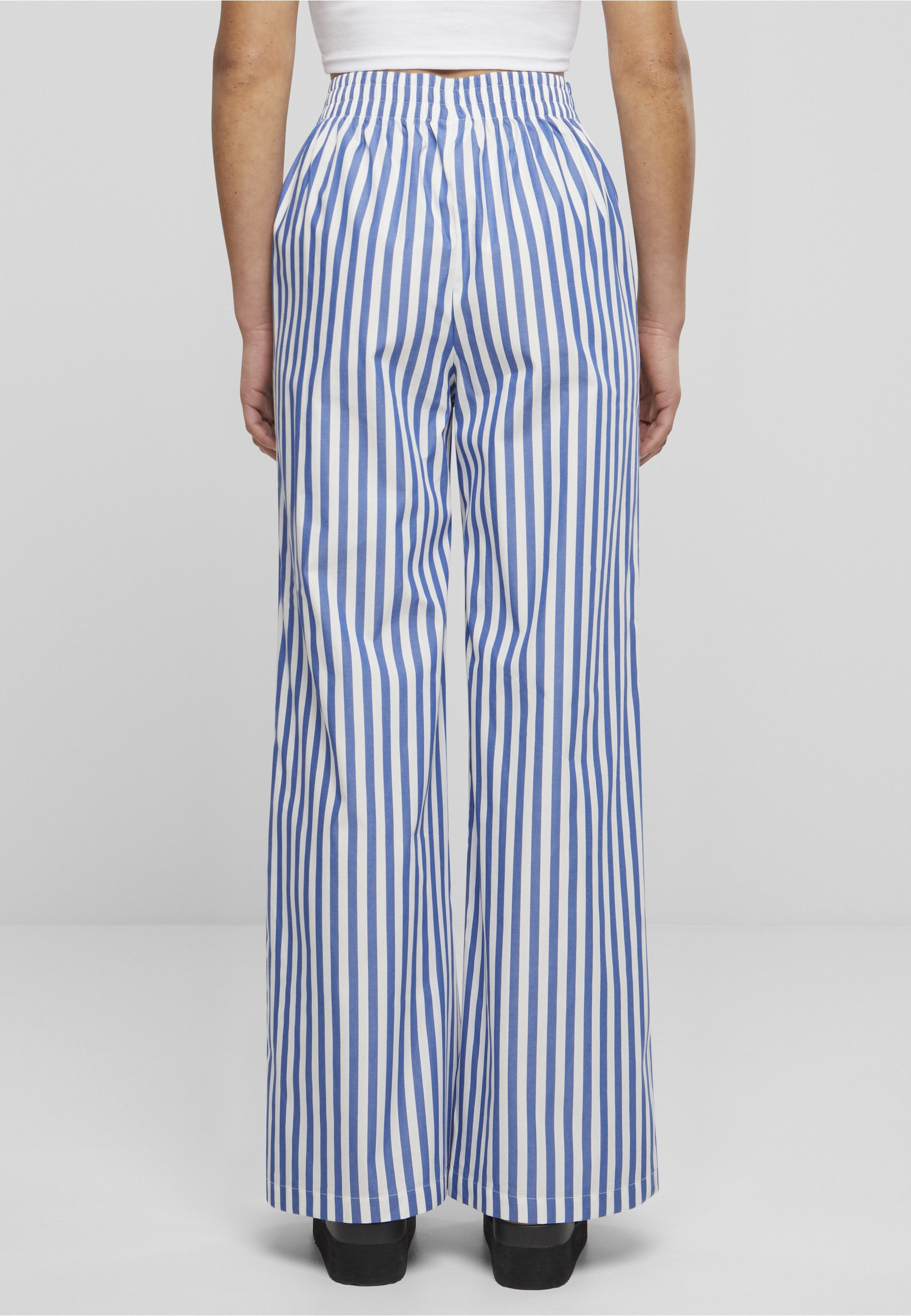 URBAN CLASSICS Stoffhose »Urban Classics Damen Ladies Striped Loose Pants«