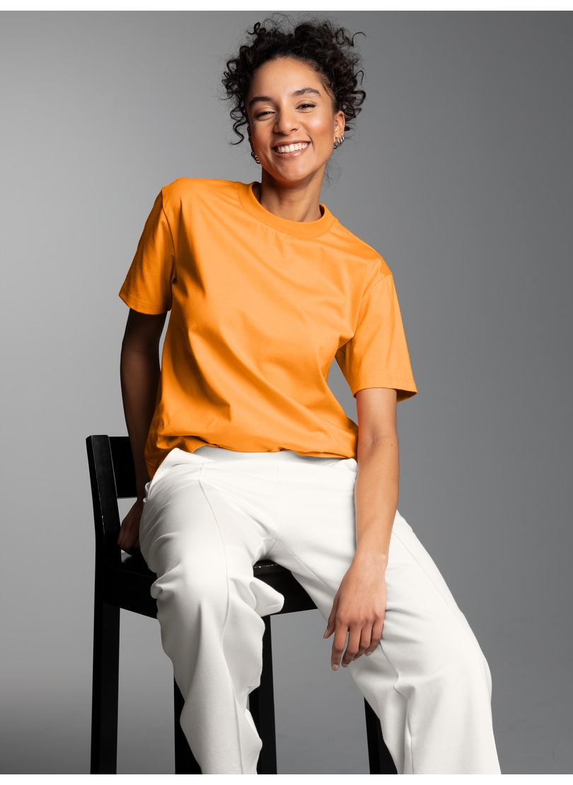 Trigema T-Shirt "TRIGEMA Relaxed Fit T-Shirt" 1 Stk. tlg. günstig online kaufen