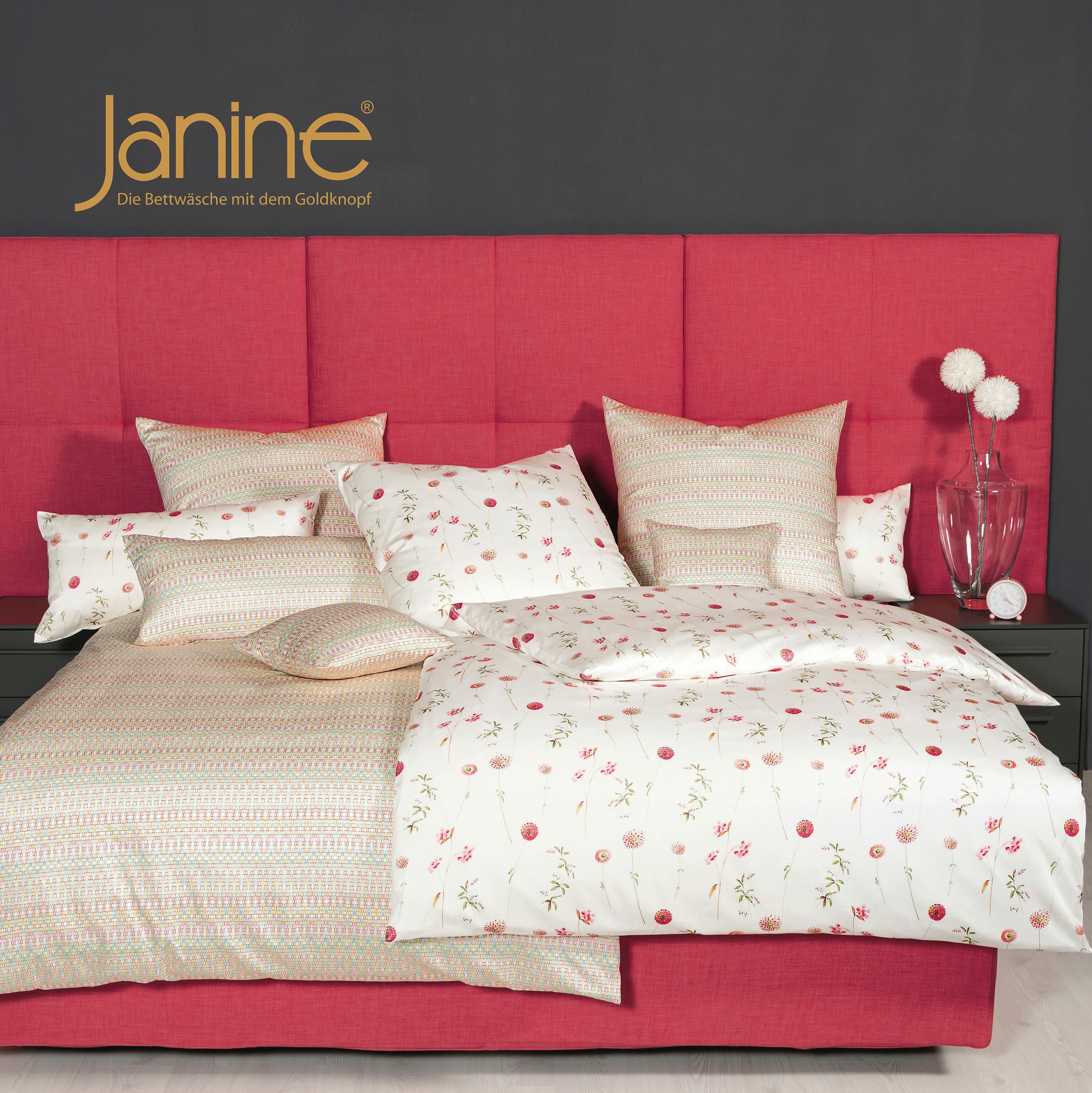 Janine Bettwäsche »MILANO 45062«, mit Reißverschluss