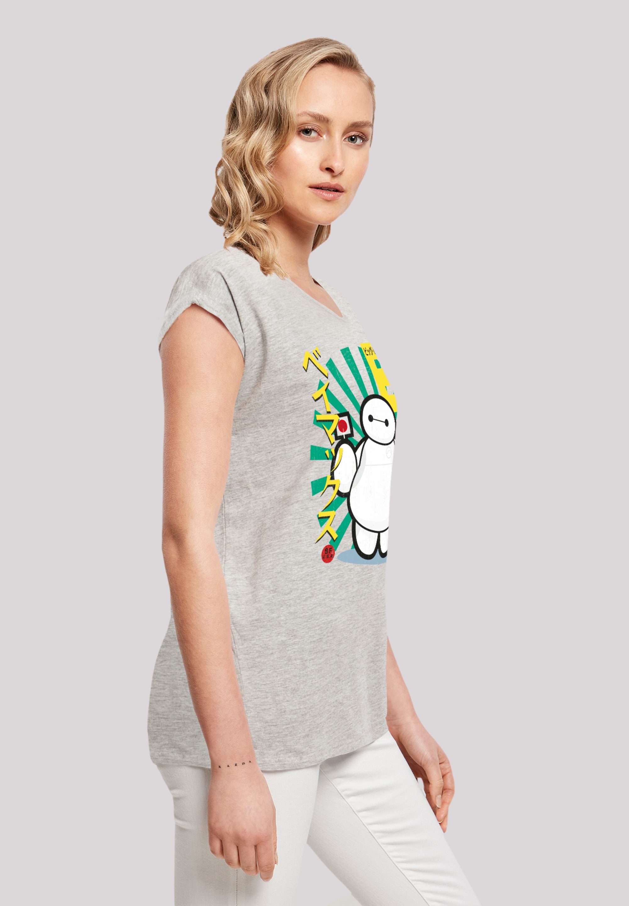 F4NT4STIC T-Shirt »Big Hero 6 Baymax Lollypop«, Premium Qualität