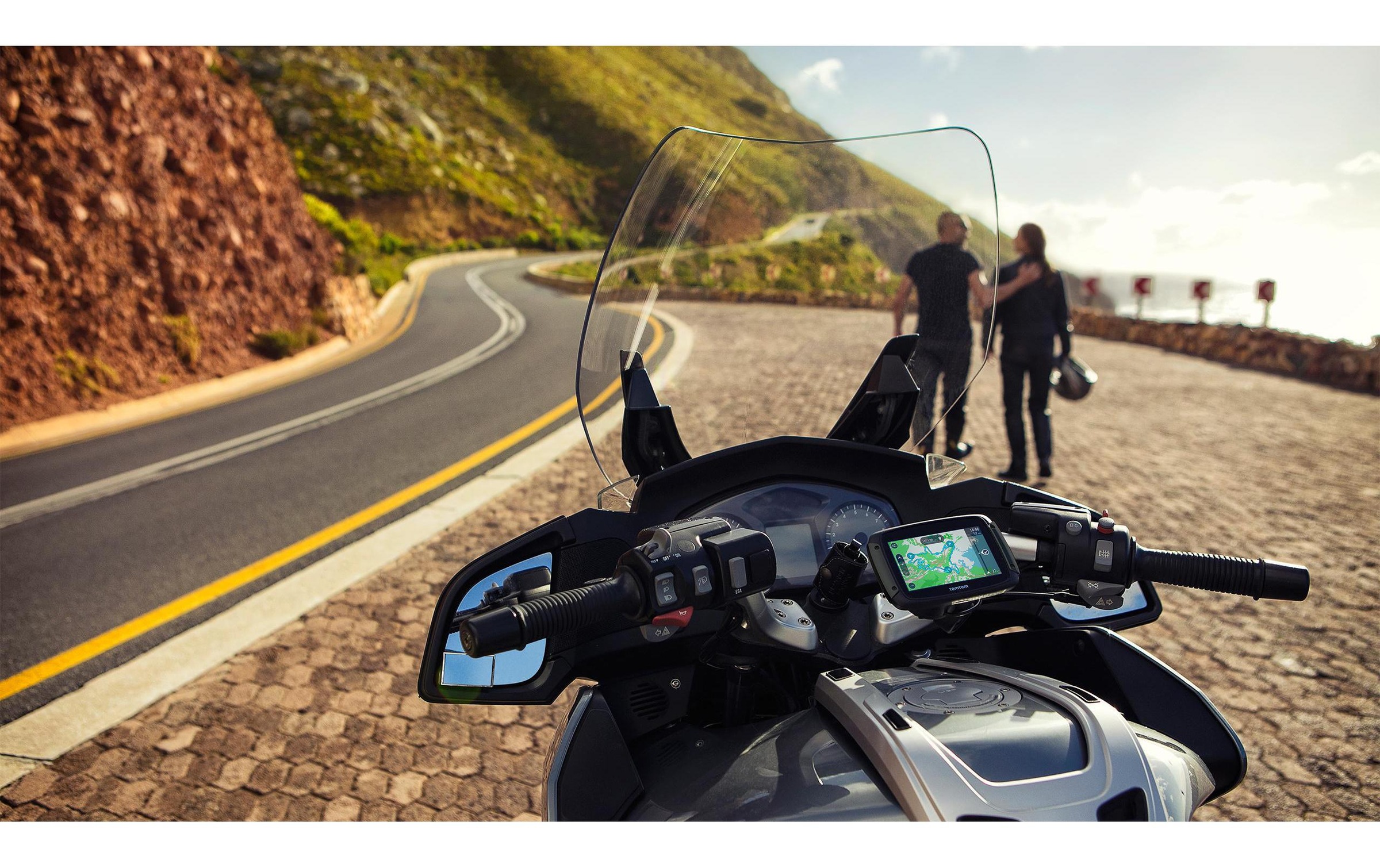 TomTom Navigationsgerät »Rider 550 Premium Pack« ( )