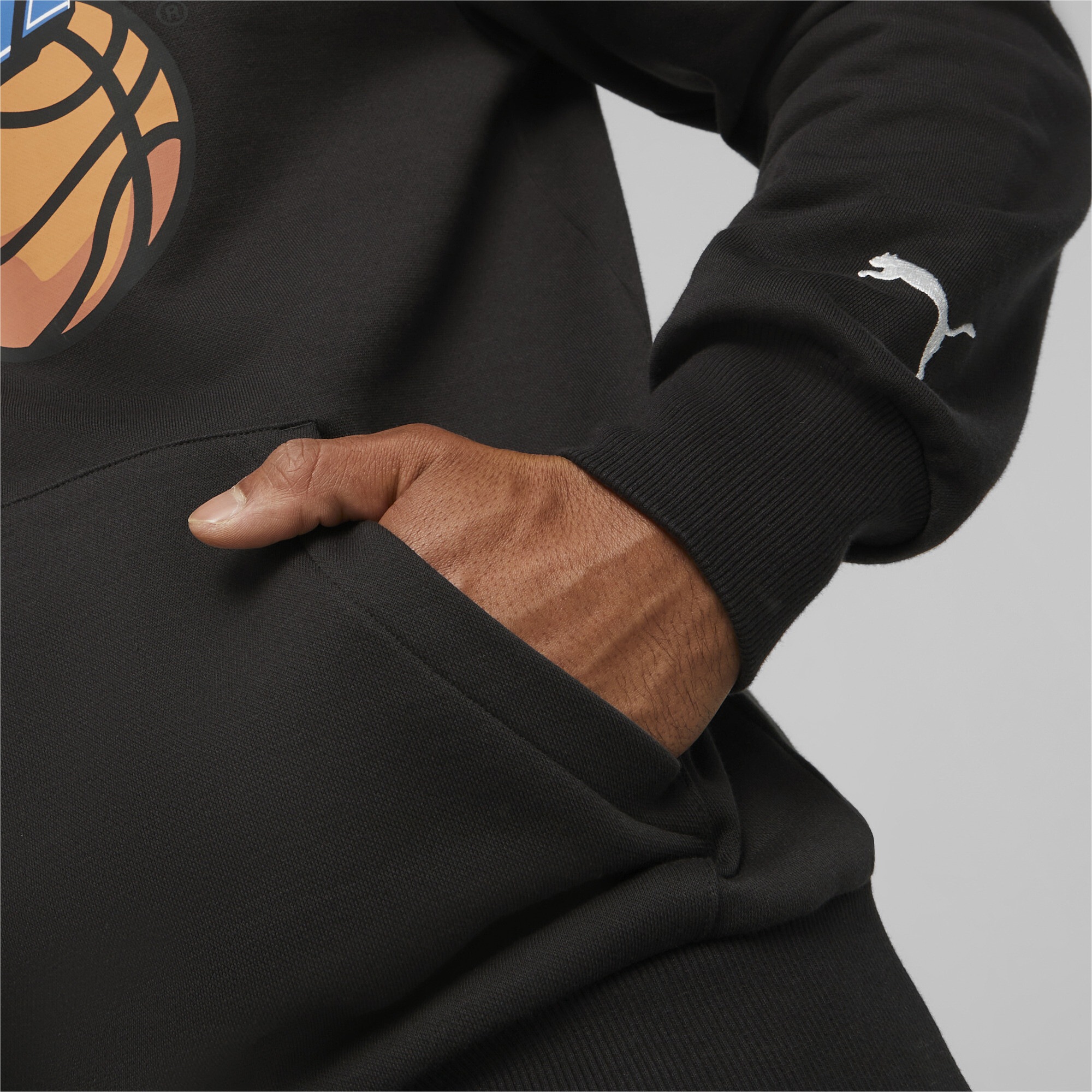 PUMA Trainingspullover »DYLAN Basketball Hoodie Herren«