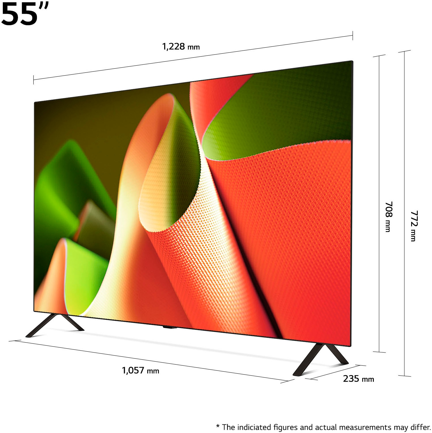LG OLED-Fernseher »OLED55B42LA«, 4K Ultra HD, Smart-TV