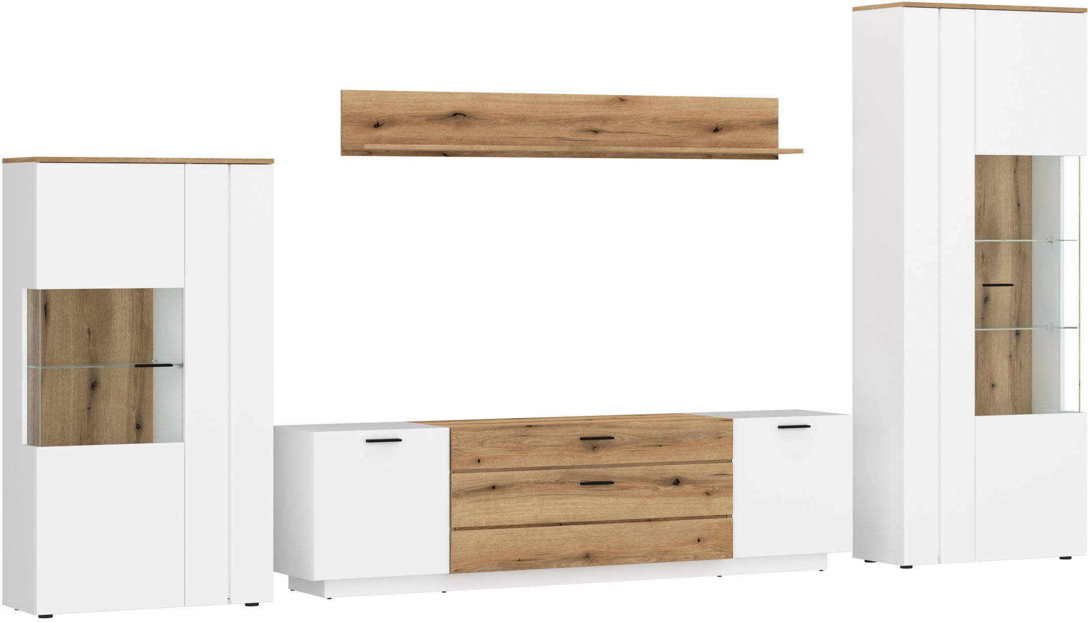 INOSIGN Wohnwand "Dalano" 4 Stk. tlg. günstig online kaufen